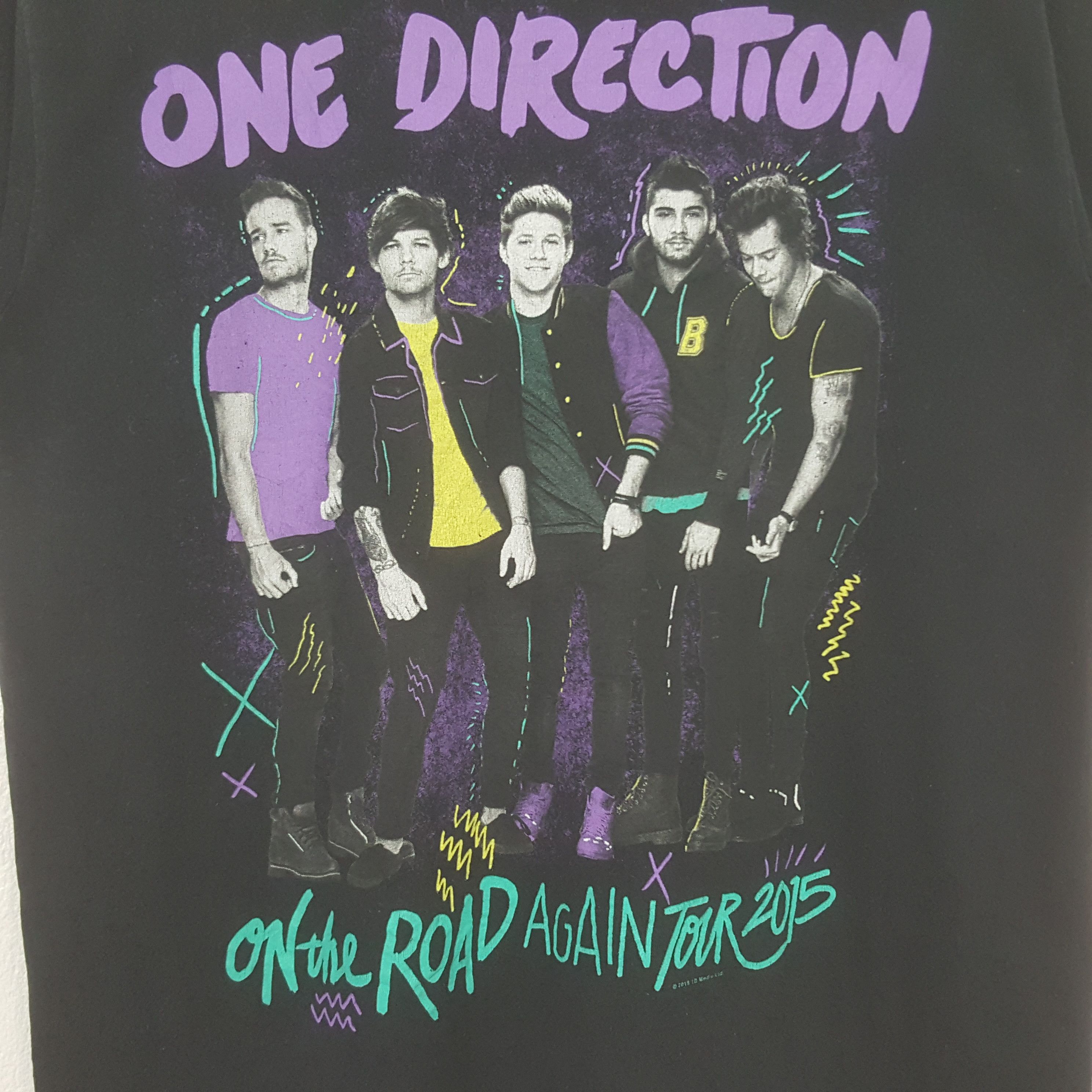 Band Tees Vintage One Direction American Boy Band Tshirt C301N23(77) Size US M / EU 48-50 / 2 - 2 Thumbnail