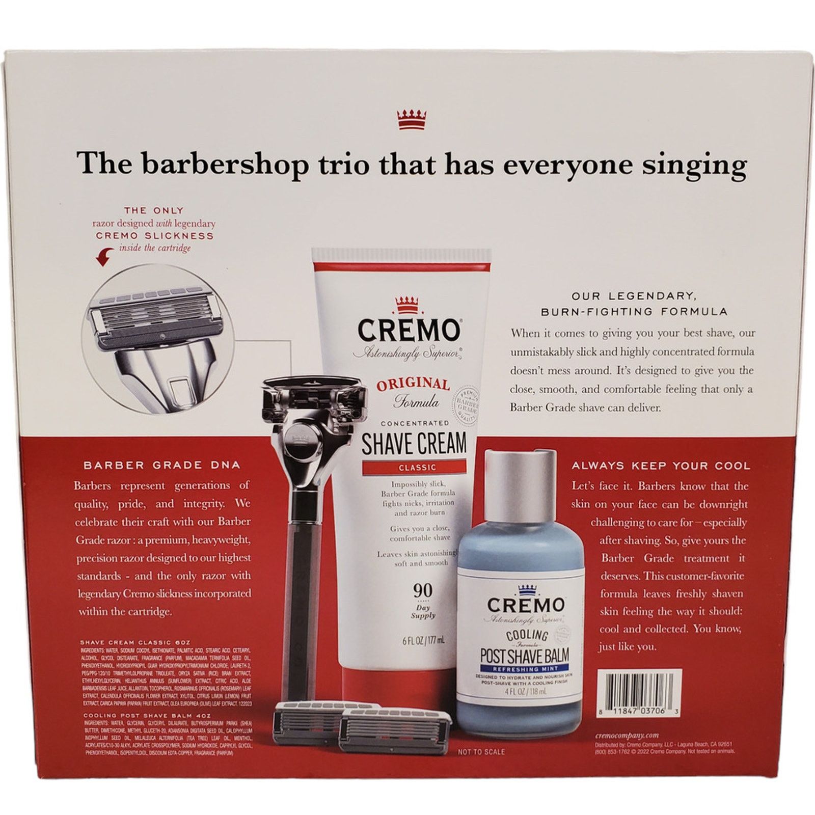 Opening Ceremony Cremo Luxury Shaving Kit Barber Grade Shave Kit Mens Size ONE SIZE - 7 Thumbnail