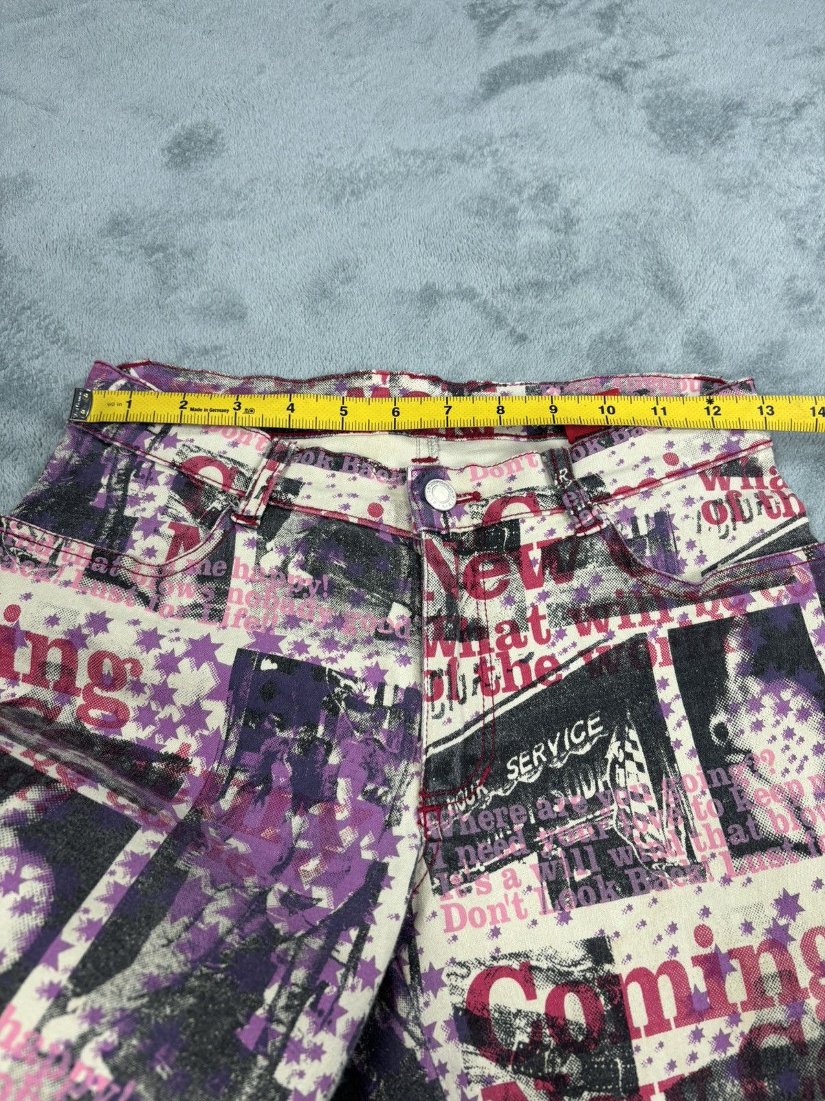 14th Addiction Algonouins Flared Fullprint Pants. S0272 Size US 26 / EU 42 - 10 Thumbnail