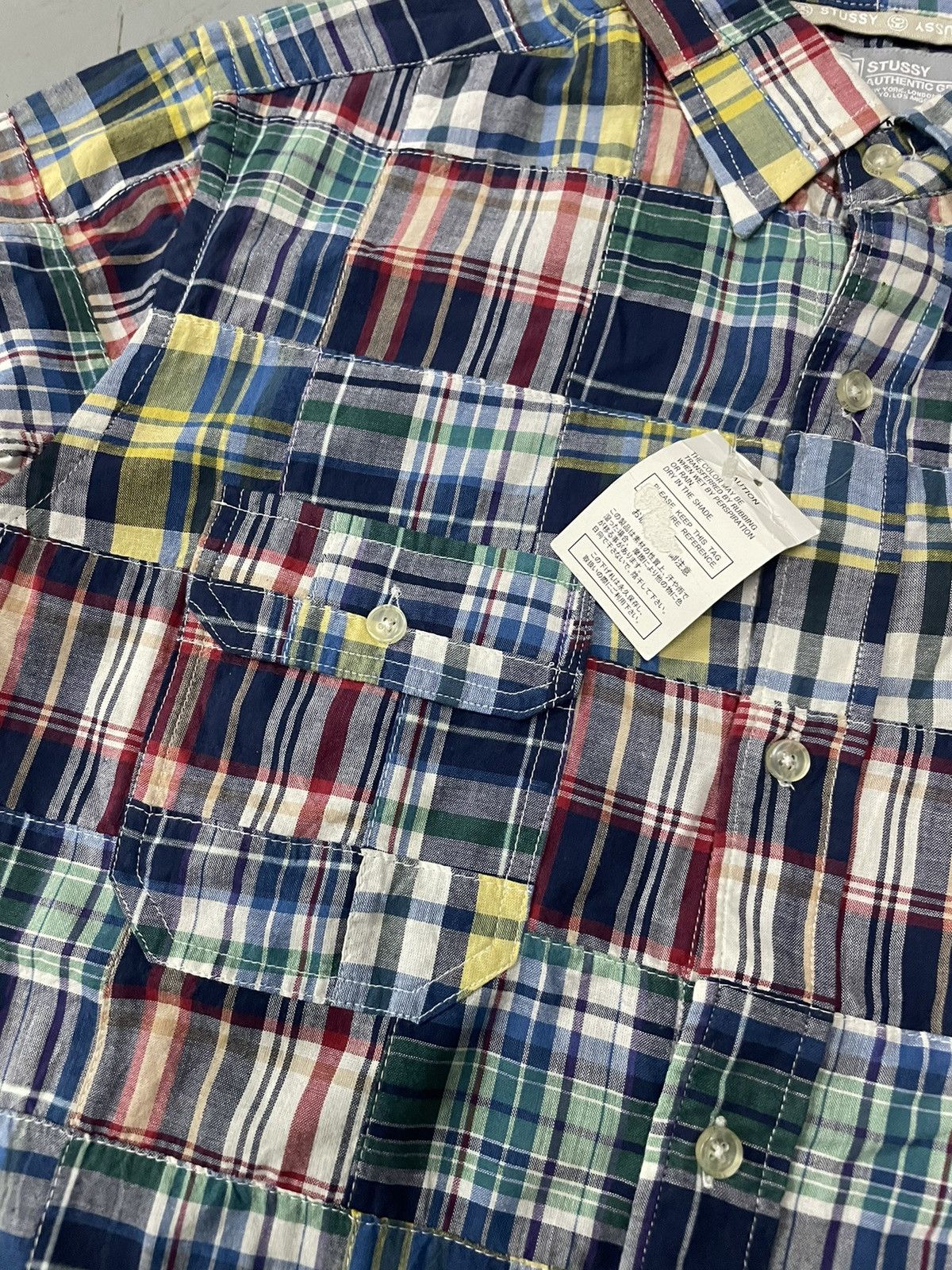 Stussy Stussy Patchwork Short sleeve shirt Size US M / EU 48-50 / 2 - 4 Thumbnail