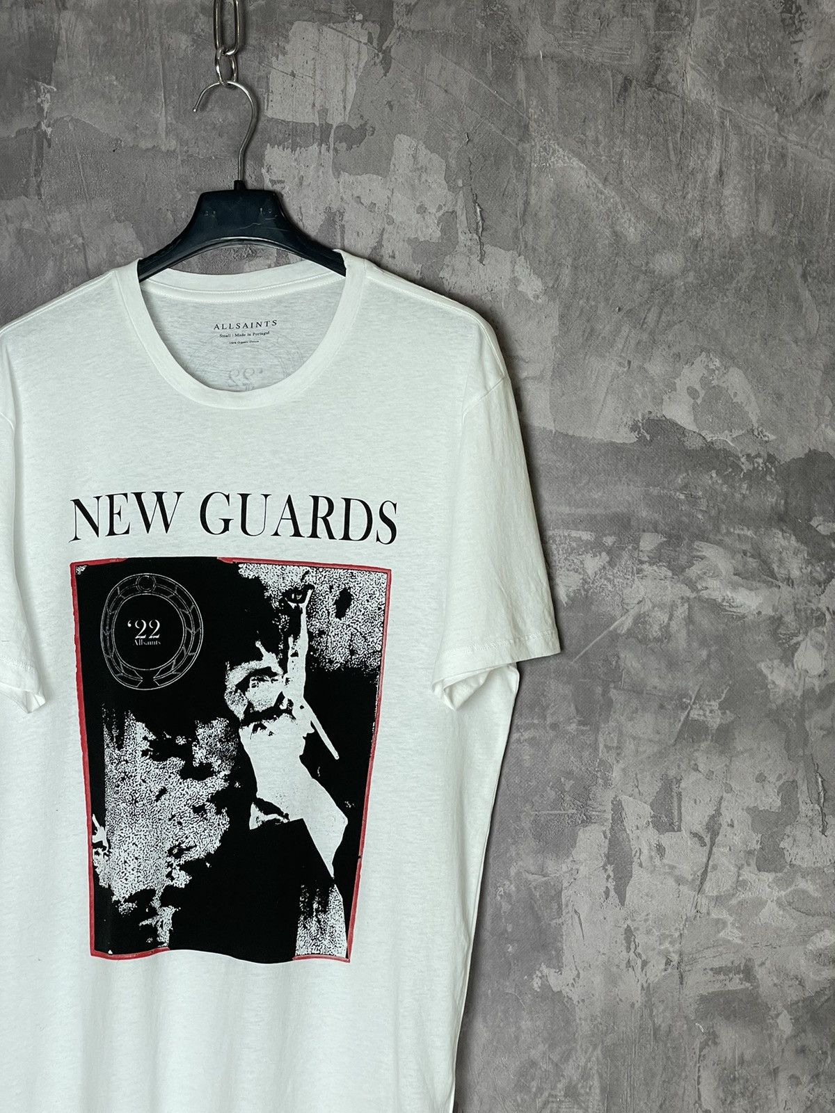 Allsaints Allsaints Y2K T-shirt Big Logo Streetwear “New Guards” Size US S / EU 44-46 / 1 - 3 Thumbnail