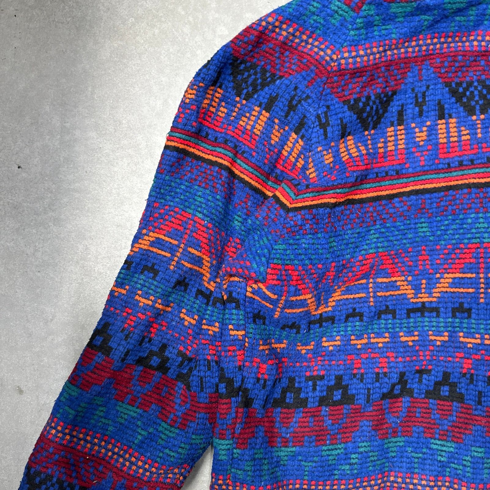 Other Vintage Concept Southwestern Blanket Coat Sweater Womens M Size M / US 6-8 / IT 42-44 - 9 Thumbnail