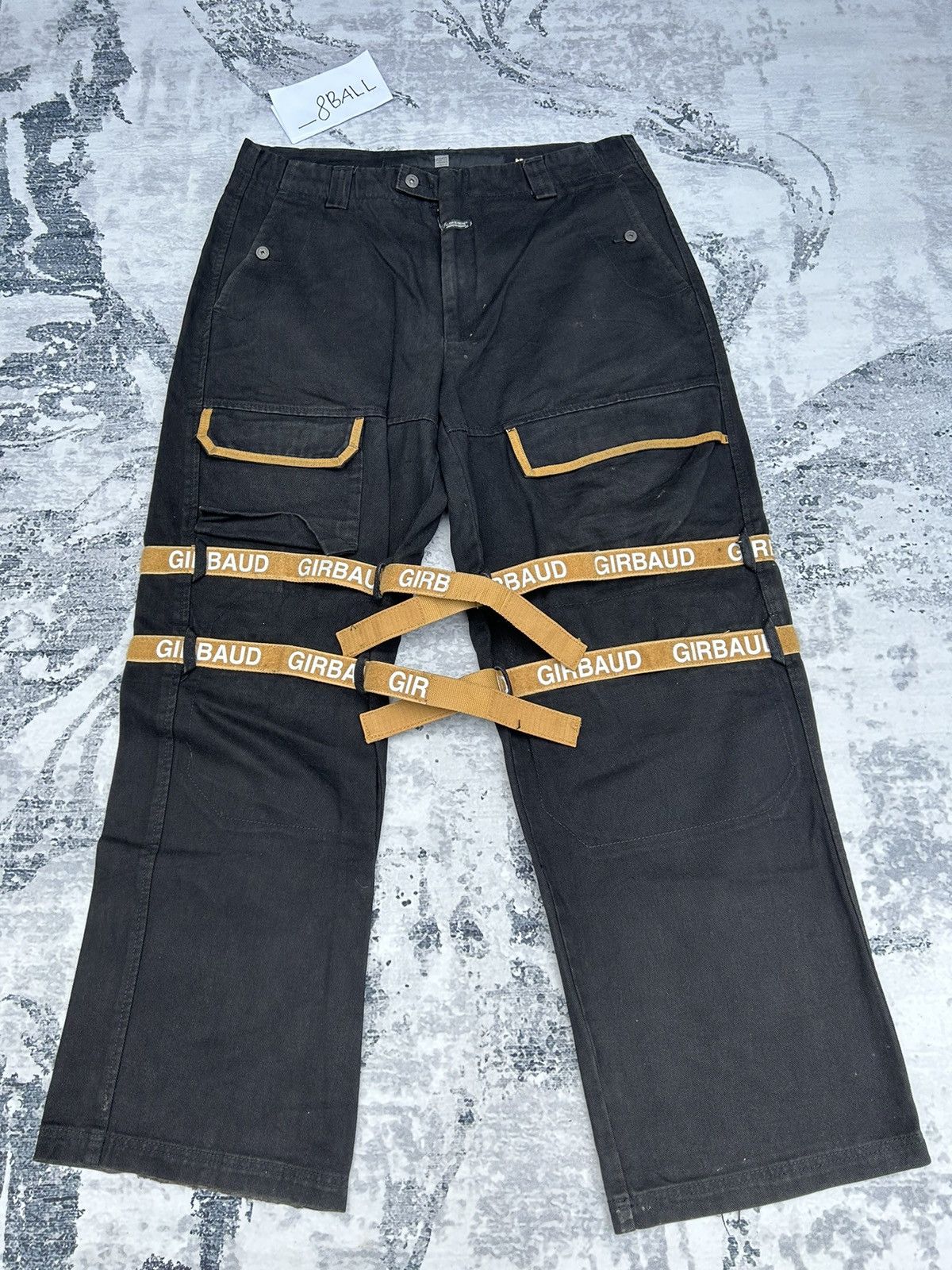 Marithe Francois Girbaud Cargo Bondage Pants