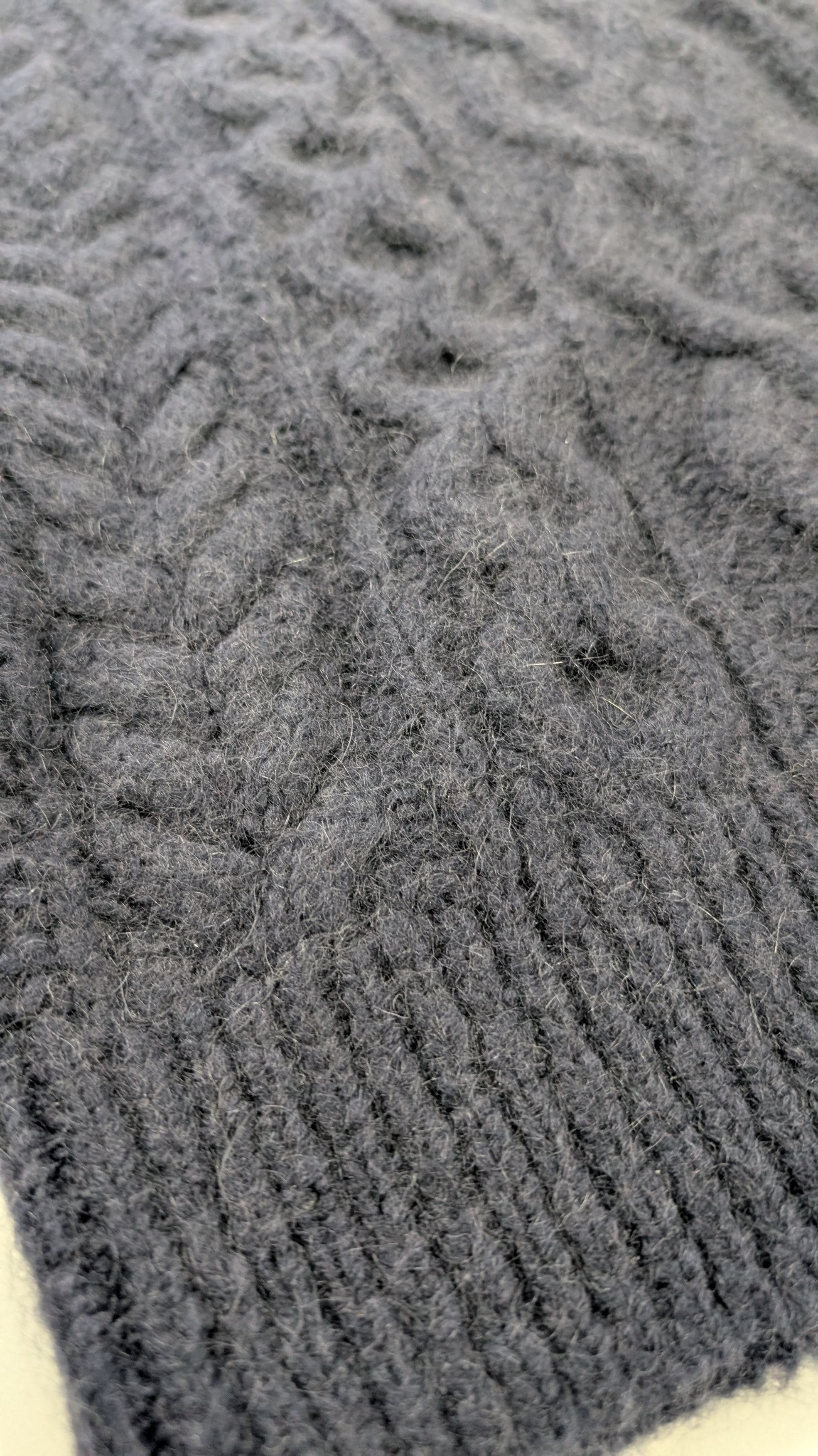Isabel Marant Isabel Marant Erik Sweater Mohair Midnight Blue Cable Knit Size US S / EU 44-46 / 1 - 4 Thumbnail