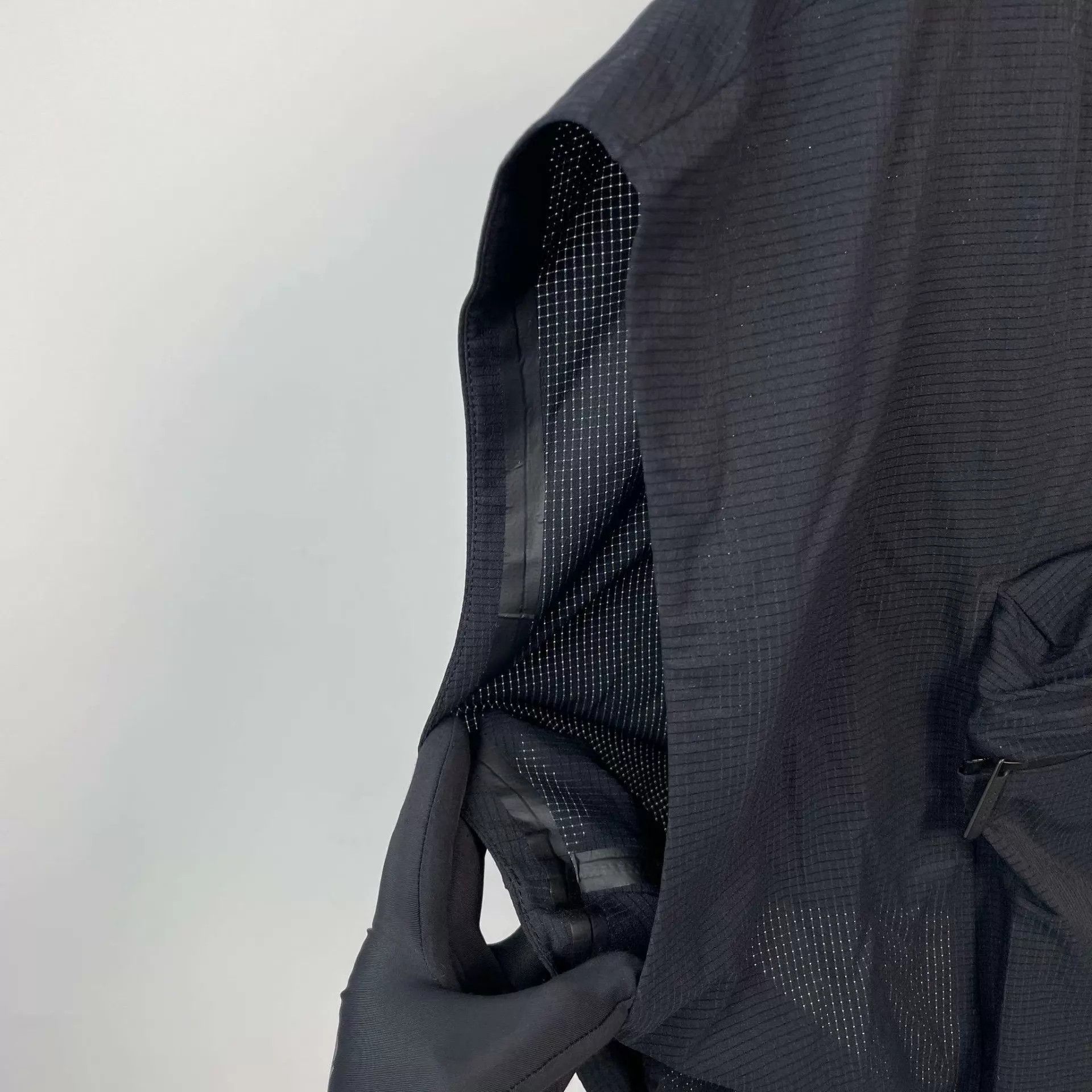Prada Prada cotton hoodie vests M black Size M / US 6-8 / IT 42-44 - 7 Thumbnail