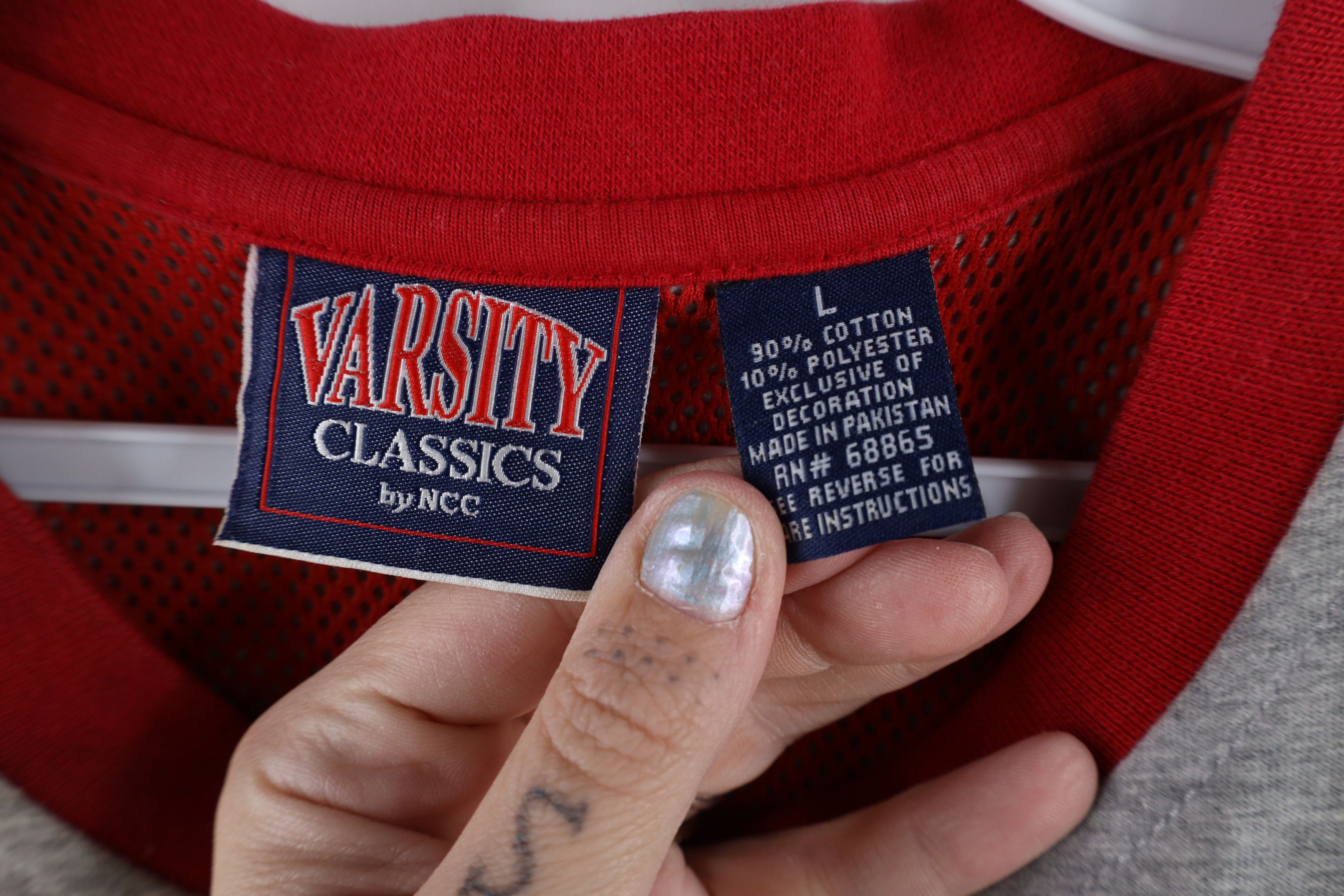 Vintage Vintage 90s Out Ohio State University T-Shirt Heather Gray Size US L / EU 52-54 / 3 - 7 Thumbnail