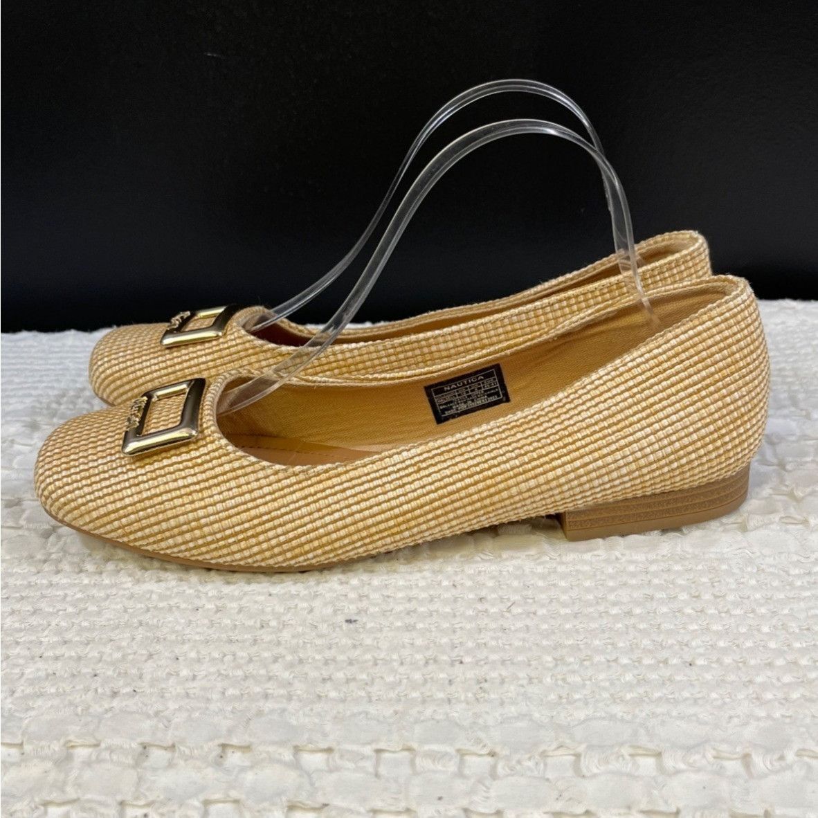 Nautica Nautica Halsell Women's Beige Shoes/Flats Size 10 SKU 5104 Size US 10 / IT 40 - 3 Thumbnail
