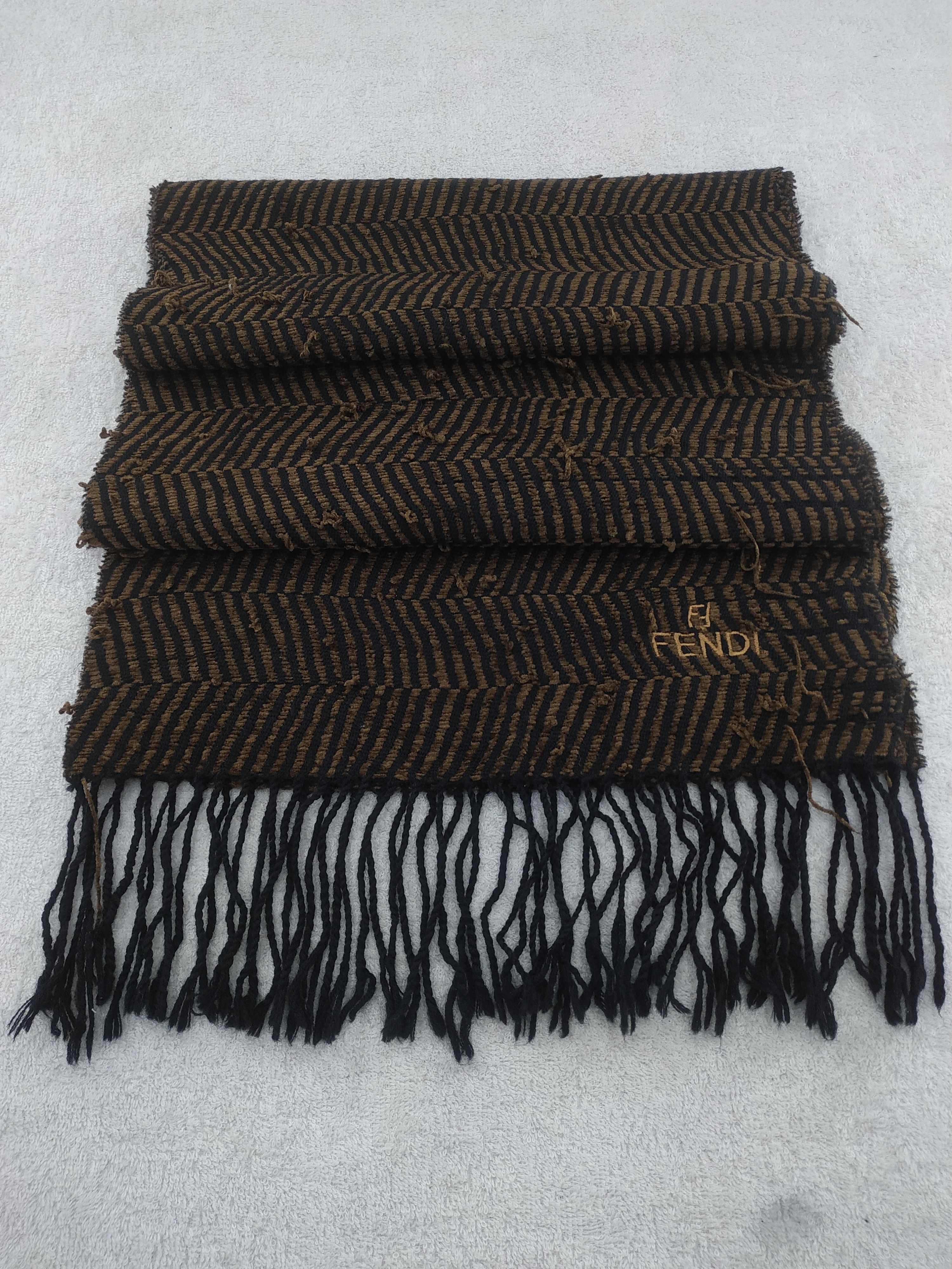 Fendi Vintage Fendi Scarf/Muffler/Neckwear MF319 Size ONE SIZE - 2 Thumbnail