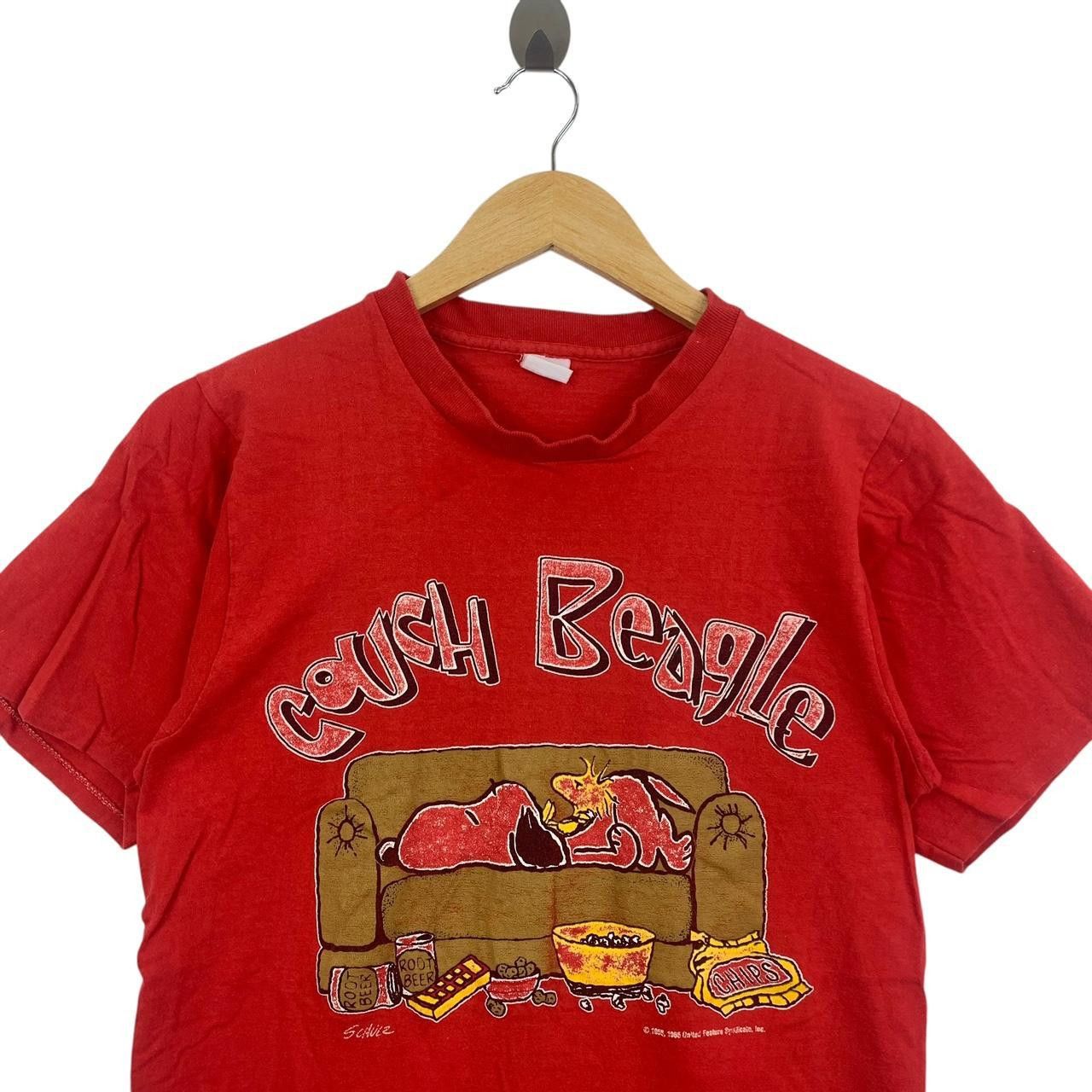 Peanuts Vintage 70’ PEANUTS SNOOPY Couch Beagle Cartoon Tee Size US XS / EU 42 / 0 - 2 Thumbnail