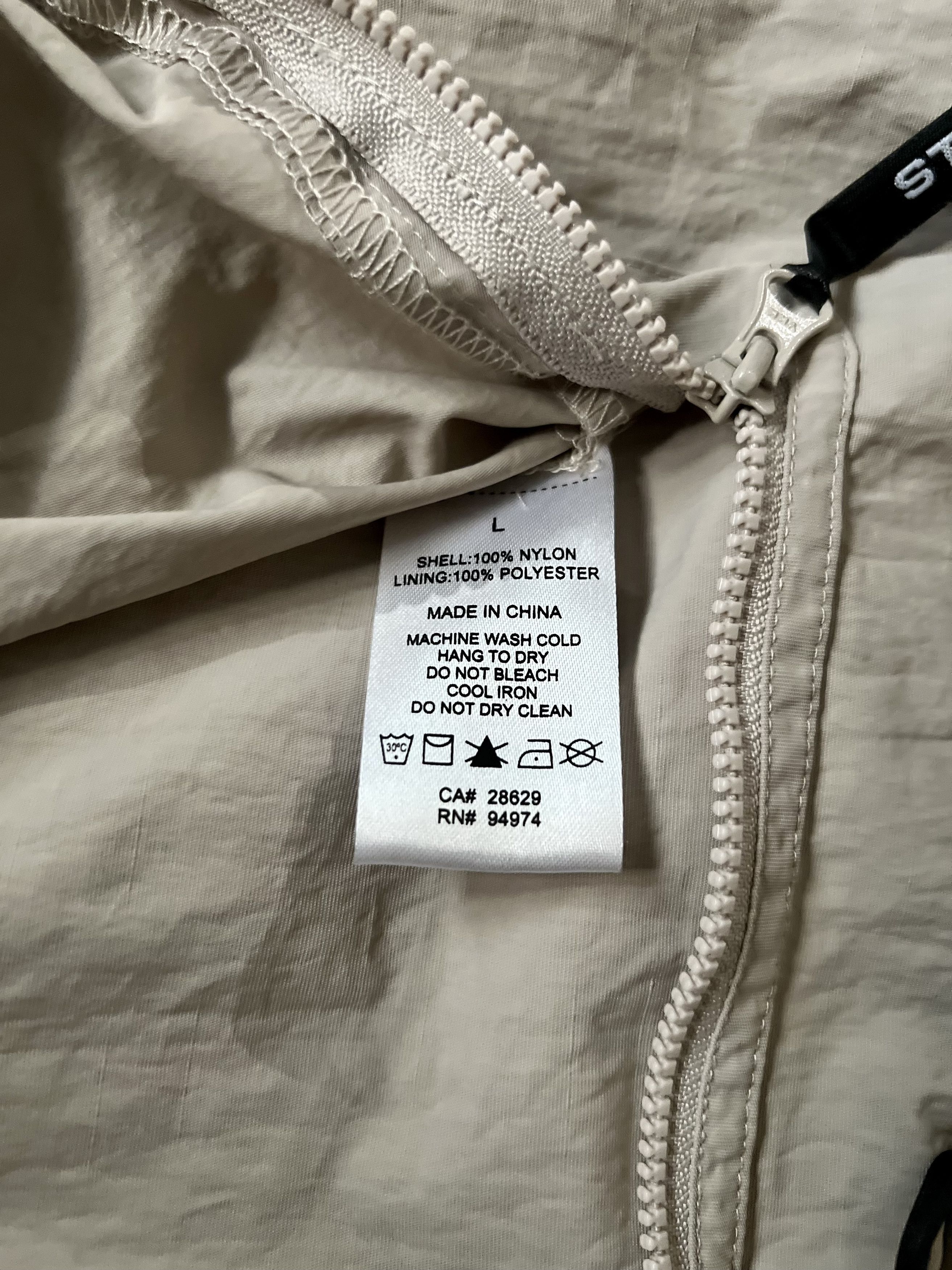 Stussy Stussy Nylon Approach Vest - Stone (L) Size US L / EU 52-54 / 3 - 7 Thumbnail