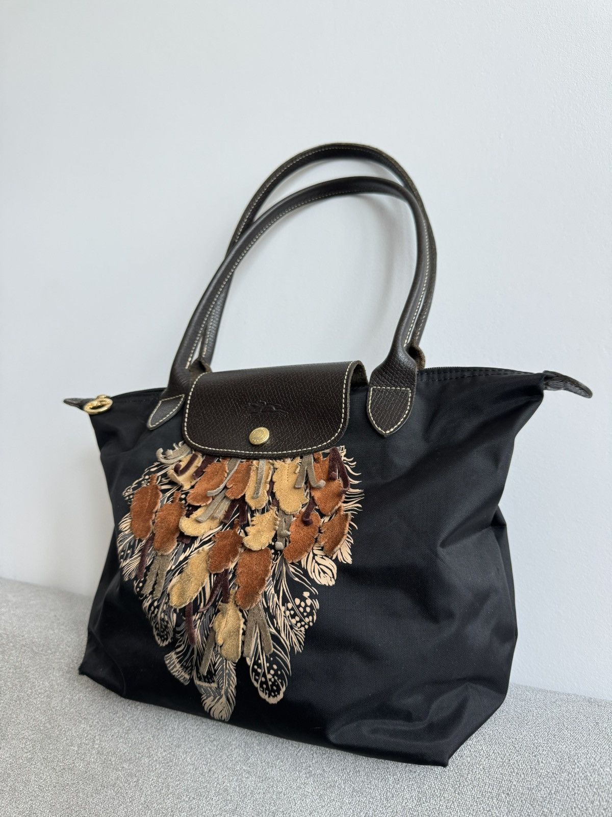 Longchamp Longchamp "Apache" Bag Modele Depose M Special Edition Size ONE SIZE - 2 Thumbnail