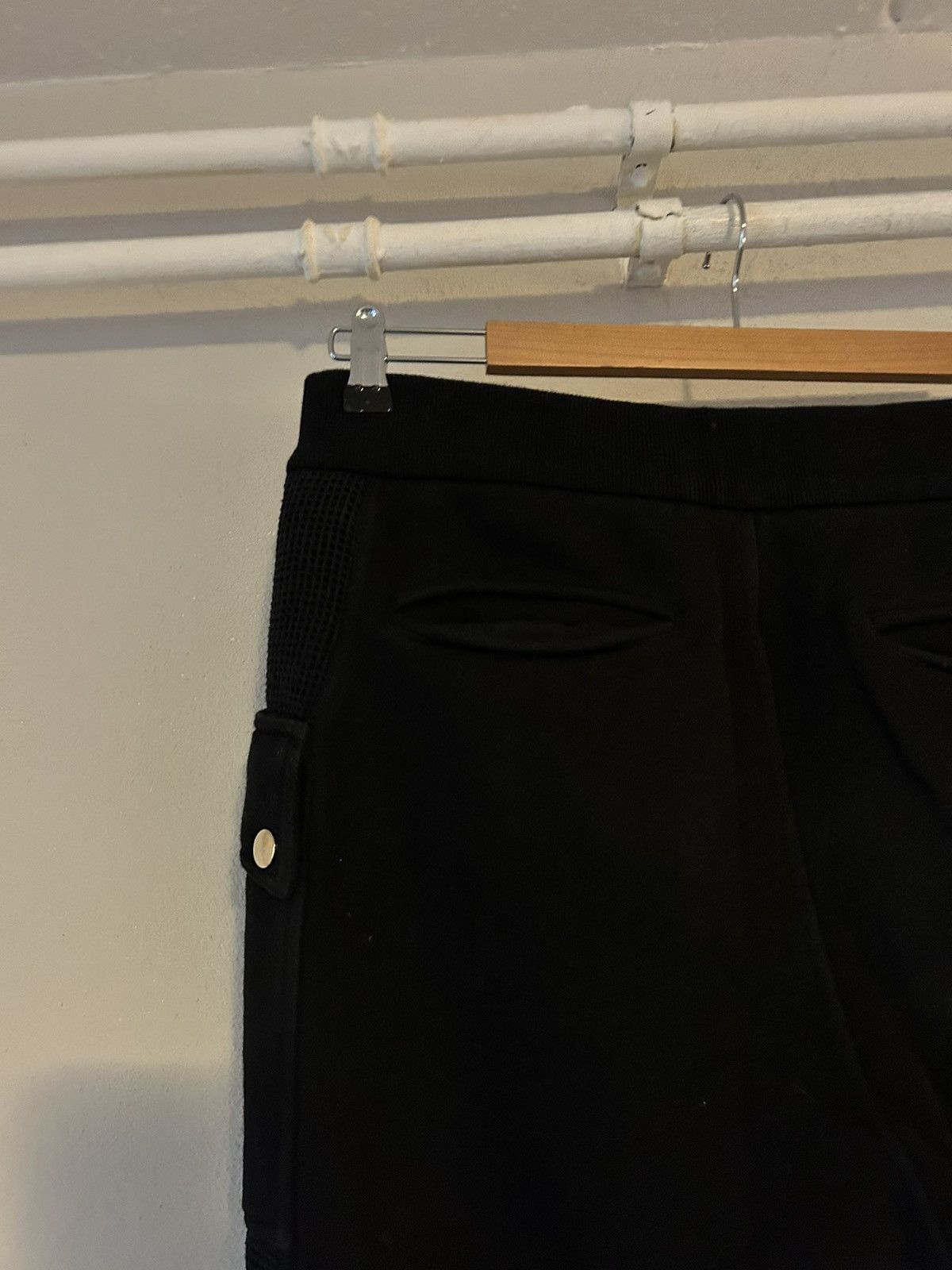 Balmain Navy Biker Sweat Pants Size US 32 / EU 48 - 12 Thumbnail
