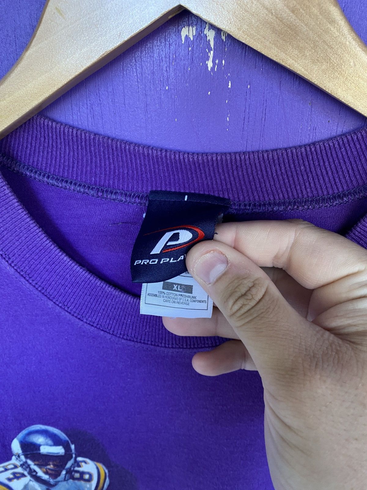 Pro Player Vintage 90s Pro player vikings Randy moss player tee Size US XL / EU 56 / 4 - 4 Thumbnail