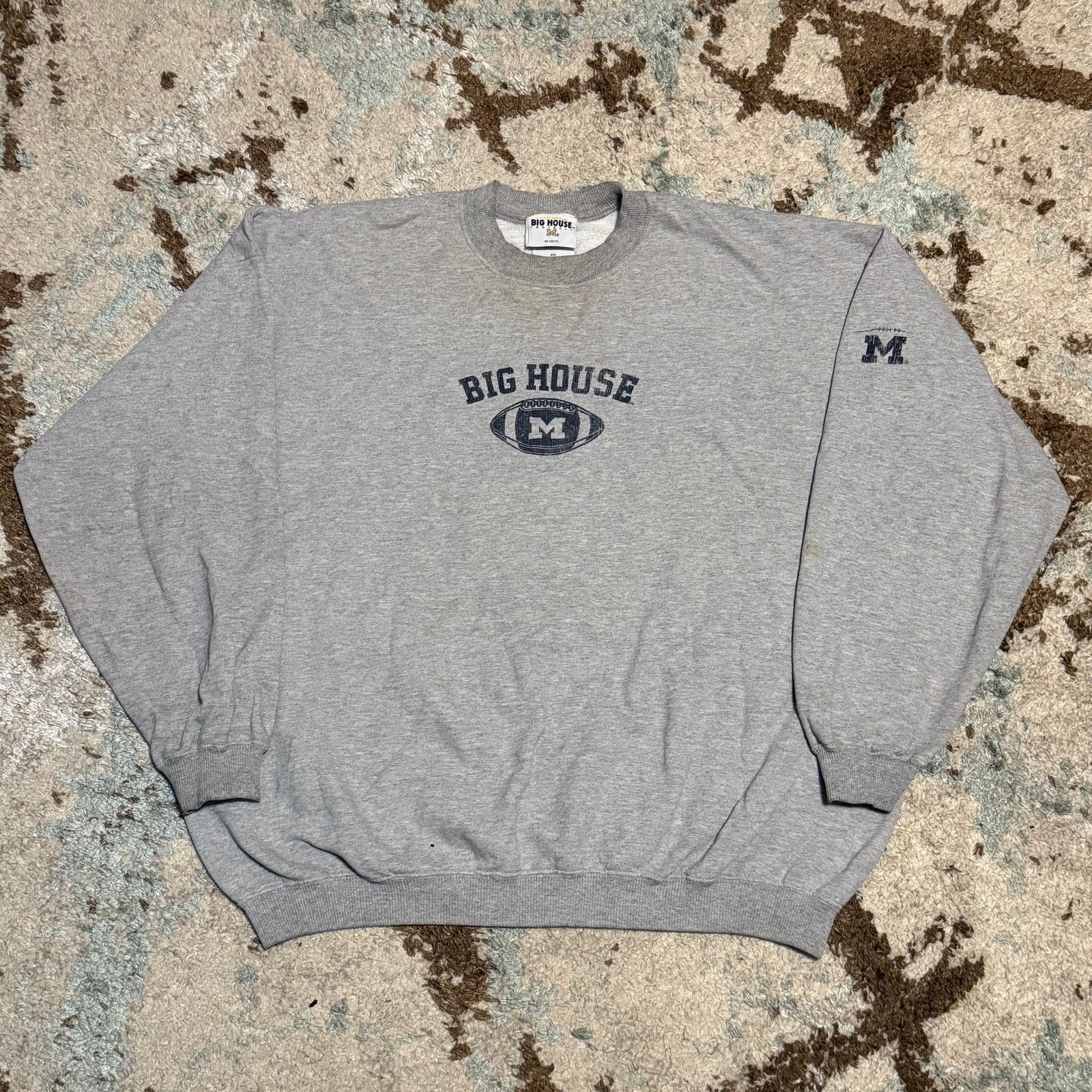 NCAA Michigan Wolverines Football Big House Sweatshirt 2XL Size US XXL / EU 58 / 5 - 1 Thumbnail