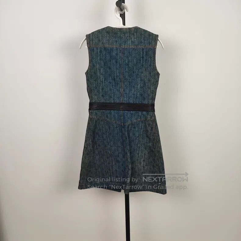 Louis Vuitton Louis Vuitton Blue made old full printed with old flower l Size XXS / US 00 / IT 34 - 2 Thumbnail