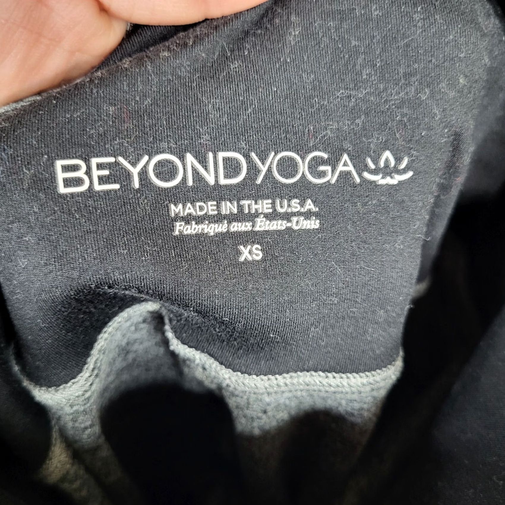 Beyond Yoga Beyond Yoga Women's Light Gray USC Printed High Rise Leggings XS Size 26" / US 2 / IT 38 - 7 Thumbnail