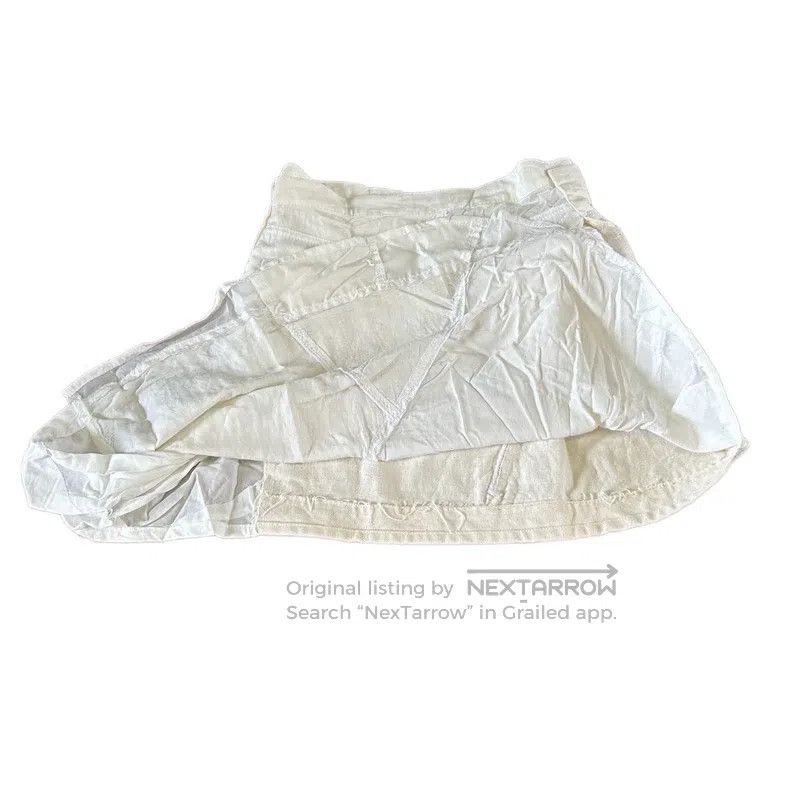 Comme des Garcons Comme Des Garcons size S Asymmetrical White Short Skirt Size 24" / US 00 / IT 34 - 6 Thumbnail