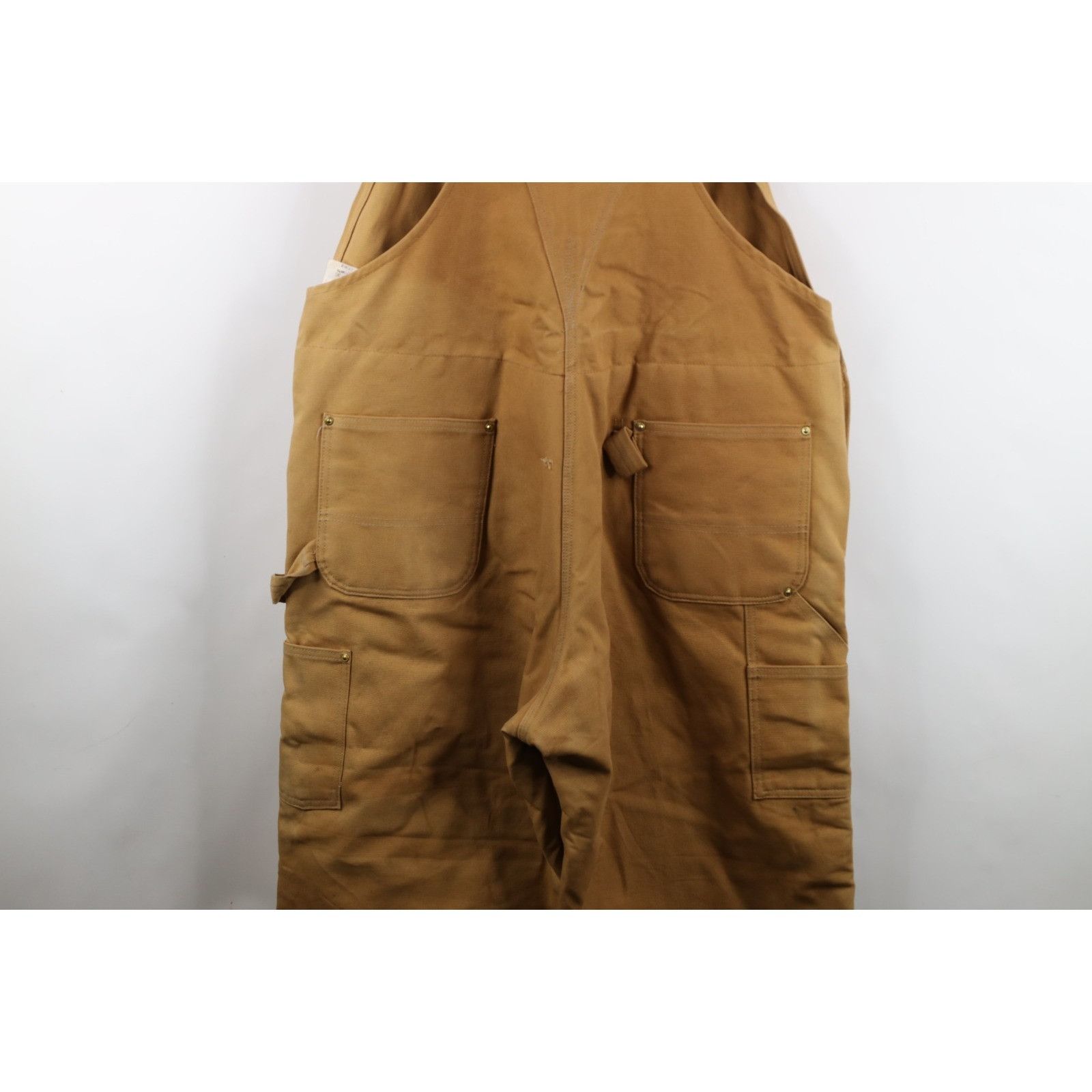Carhartt Vintage 90s Carhartt Distressed Quilted Canvas Overalls Size US 44 / EU 60 - 19 Thumbnail
