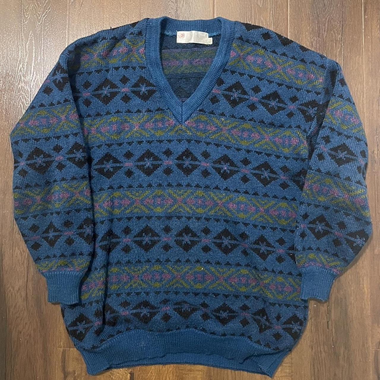 Vintage Vintage 90’s Knit Sweater Size US L / EU 52-54 / 3 - 2 Thumbnail