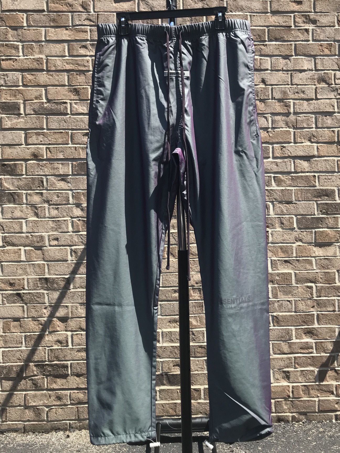 Essentials Fear of God Essentials Iridescent Track Pants Size US 35 - 4 Thumbnail