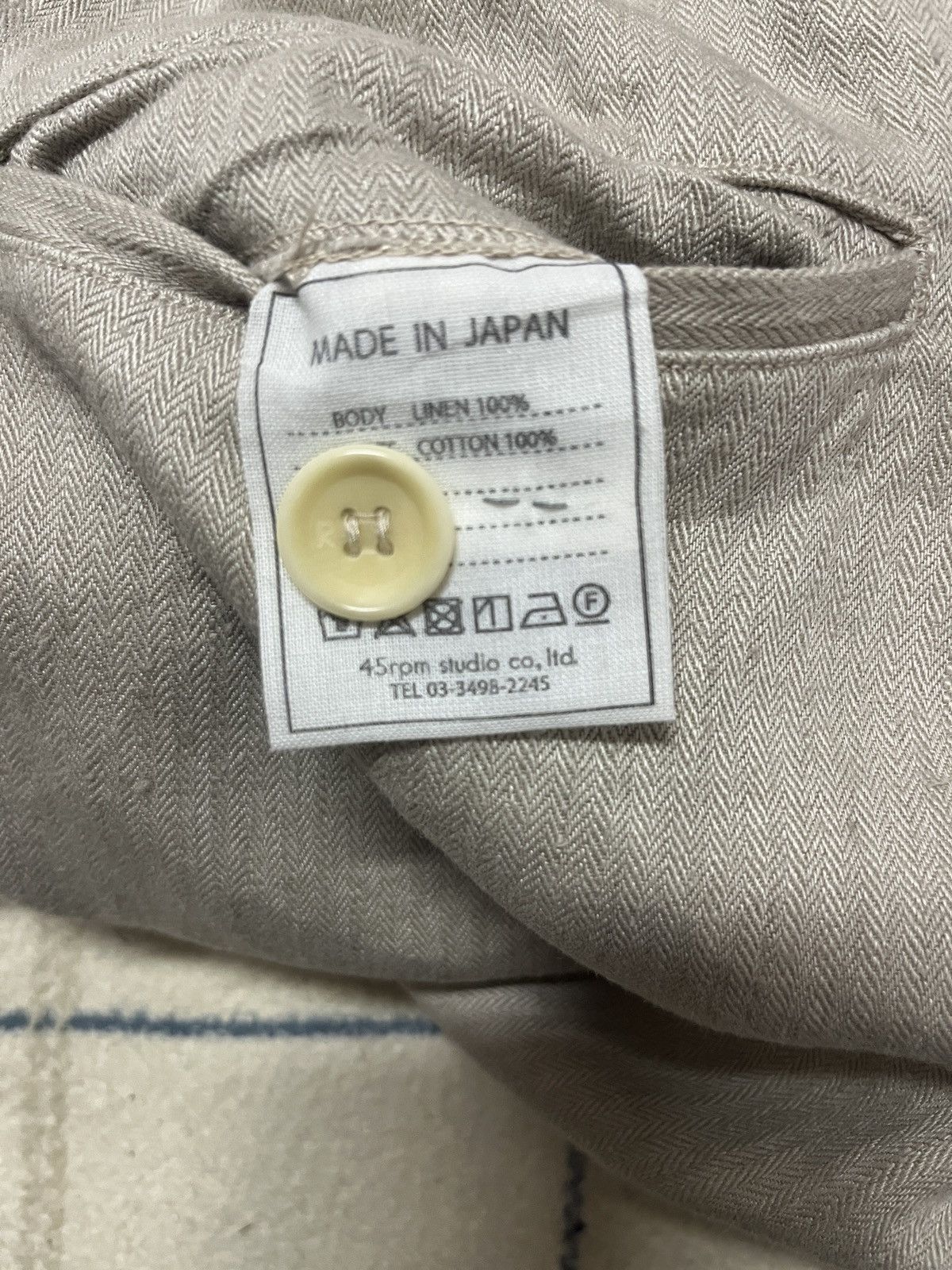 45rpm × Designer × Japanese Brand 45r by 45rpm casual pants Size US 31 - 12 Thumbnail