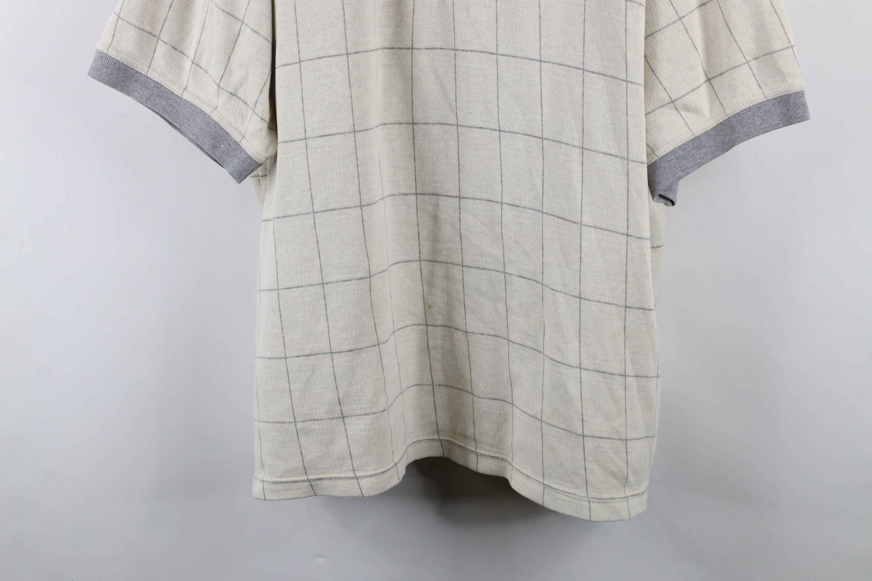Vintage Vintage 90s Streetwear Frankenmuth Michigan Polo Shirt Beige Size US XL / EU 56 / 4 - 3 Thumbnail