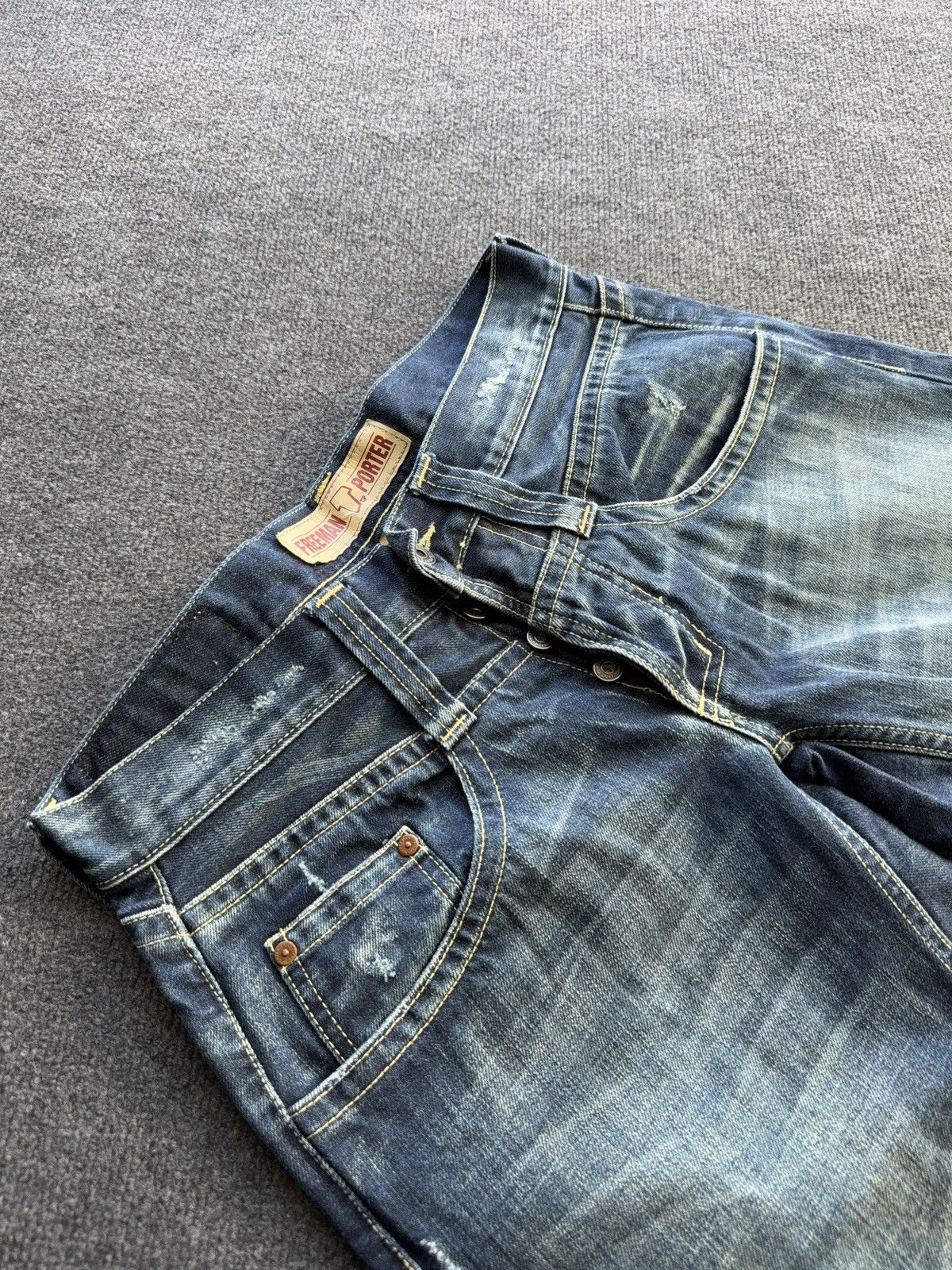 Vintage Vintage 00s Japanese Bootcut If Six Was Nine style y2k jeans Size US 31 - 7 Thumbnail