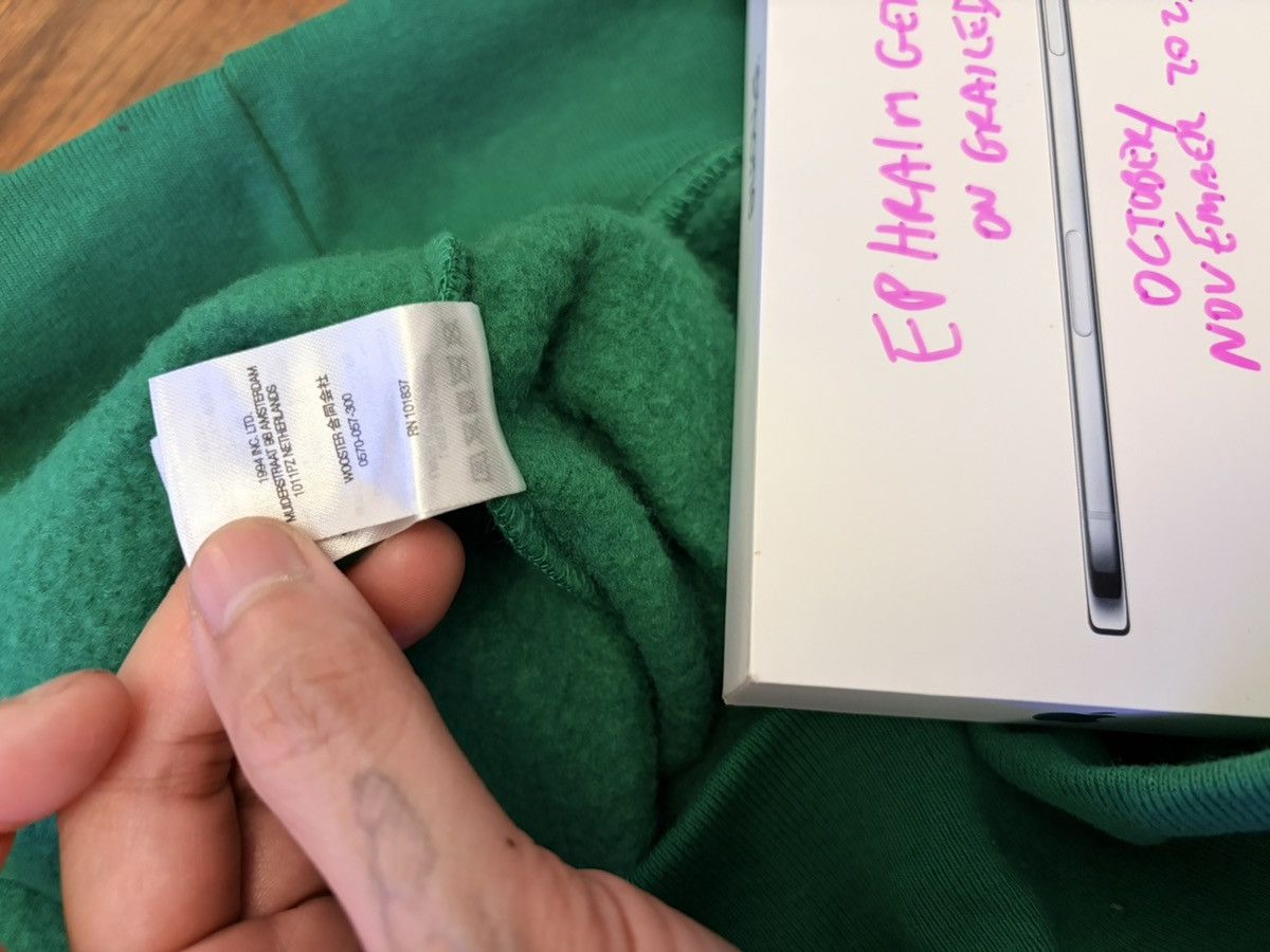 Supreme Supreme Bling Box Logo Hoodie Green M Size US M / EU 48-50 / 2 - 8 Thumbnail