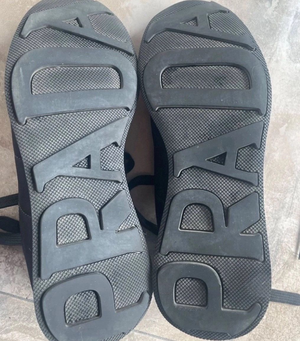Prada Prada Nylon Piuma 2020/21 Sneakers – Black – UK 8 / US Size US 9 / EU 42 - 6 Thumbnail