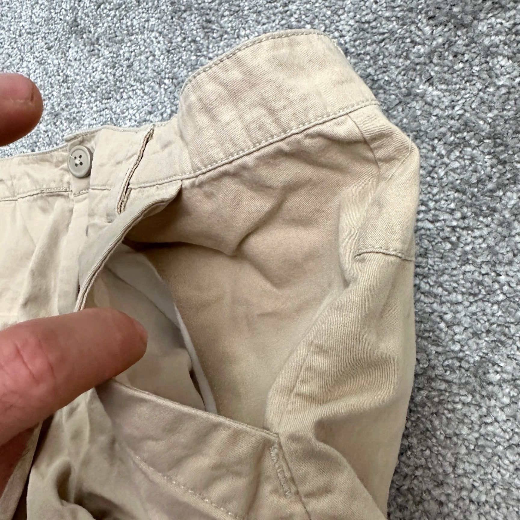 Vintage Columbia Bermuda Shorts Womens 10 Brown Cotton Mid Rise Casual Outdoor 5.5 Inseam Size 32" / US 10 / IT 46 - 4 Thumbnail