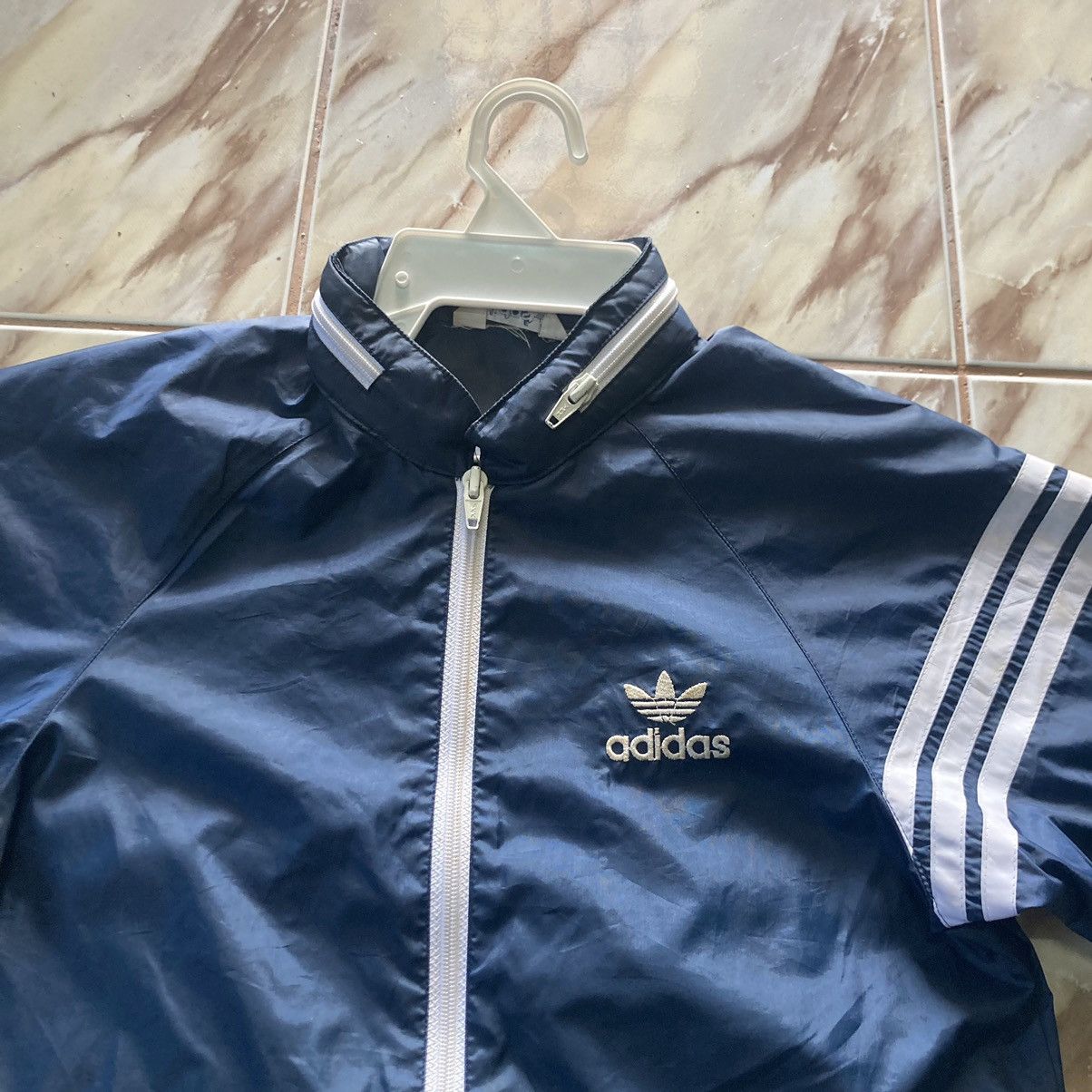 Adidas × Vintage VINTAGE ADIDAS 80s WINDBREAKER Size US XS / EU 42 / 0 - 3 Thumbnail