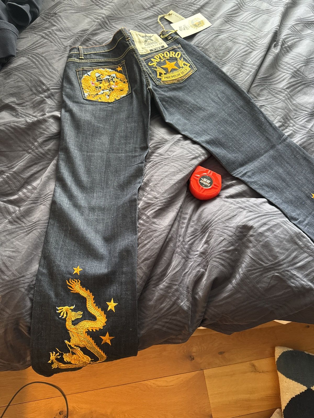 Ciano Farmer Ciano Farmer x Sapporo Raw Selvedge Denim Jeans NWT 2007 Size US 30 / EU 46 - 7 Thumbnail