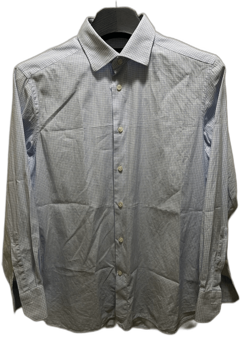 Ermenegildo Zegna Ermenegildo Zegna Long Sleeve Collared Shirt Size US M / EU 48-50 / 2 - 1 Thumbnail