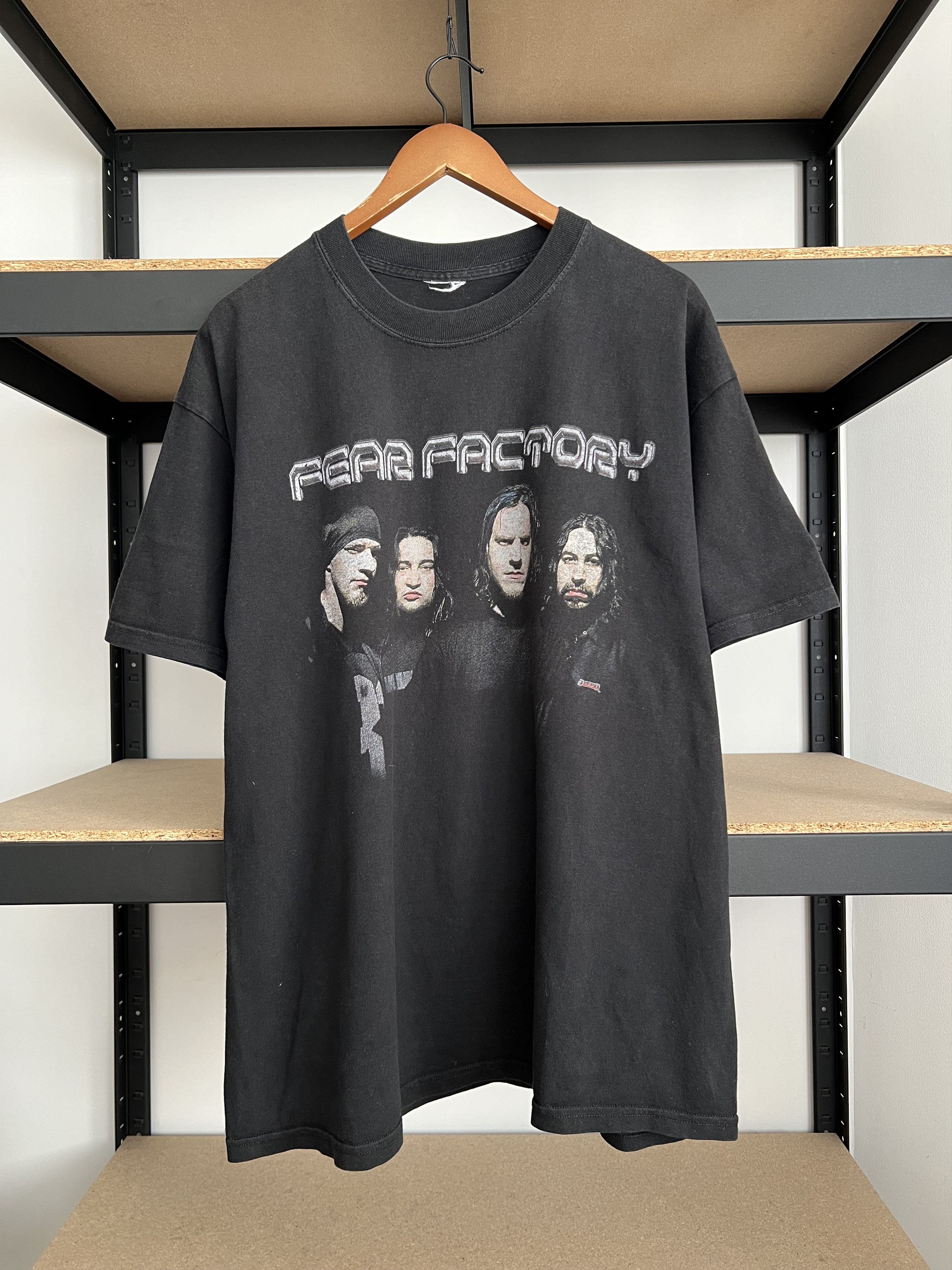 Vintage 2001 Fear Factory Digimortal Black T-shirt