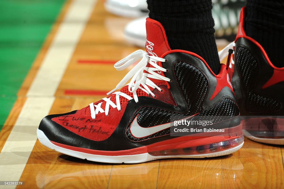 Nike Nike LeBron 9 Heat PE Promo Sample sz 16 NBA Shooting Stars Size US 15 / EU 48 - 8 Thumbnail