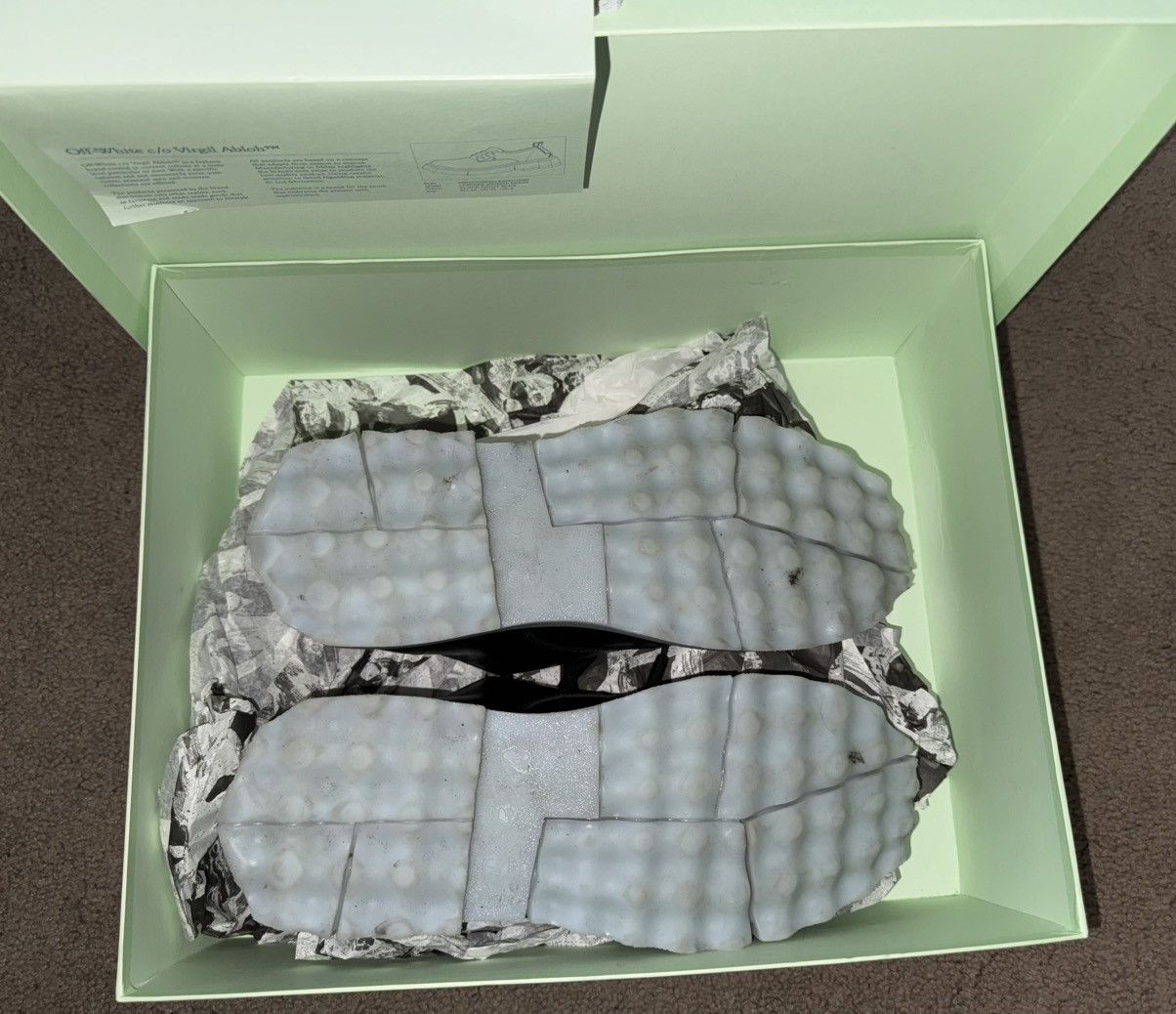 Off-White Off-White Leather Sponge Derby Size US 10 / EU 43 - 8 Thumbnail