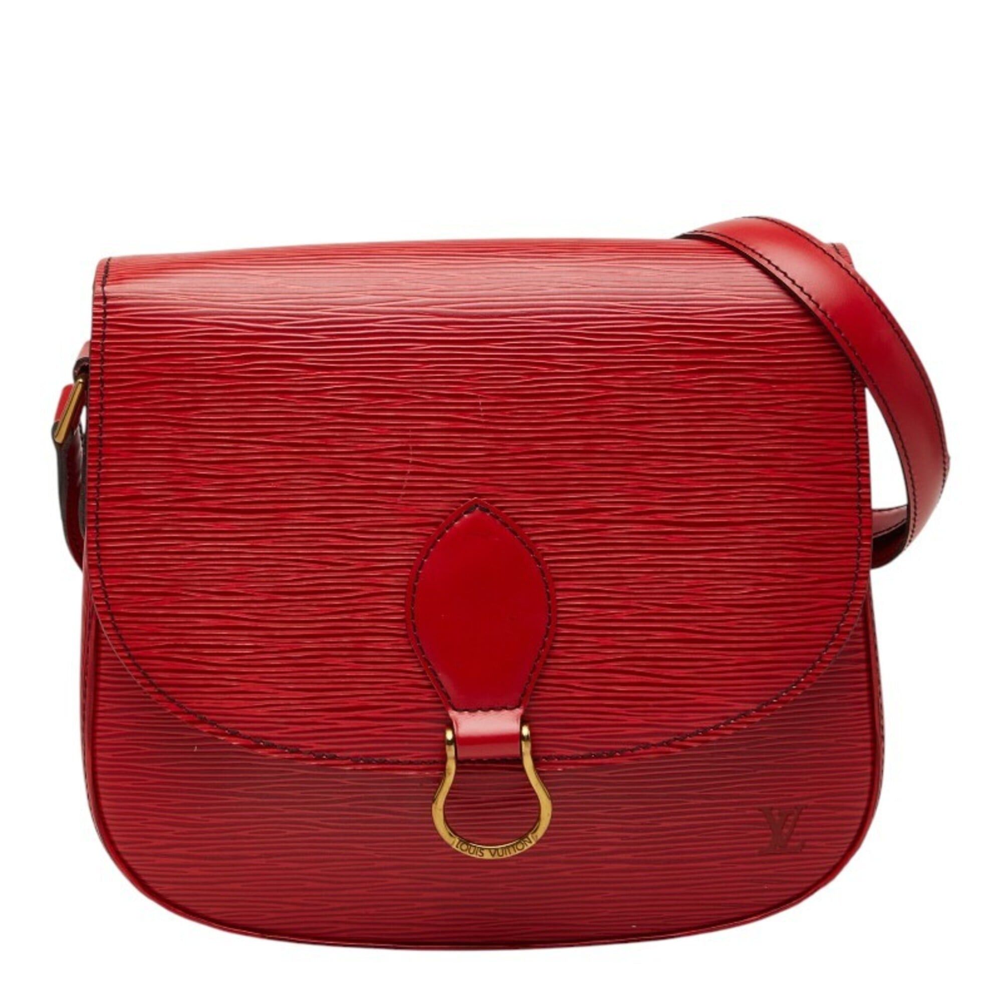 Louis Vuitton Louis Vuitton Epi Saint Cloud Crossbody Shoulder Bag M52197 Castilian Red Leather Women's LOUIS VUITTON Size ONE SIZE - 1 Thumbnail