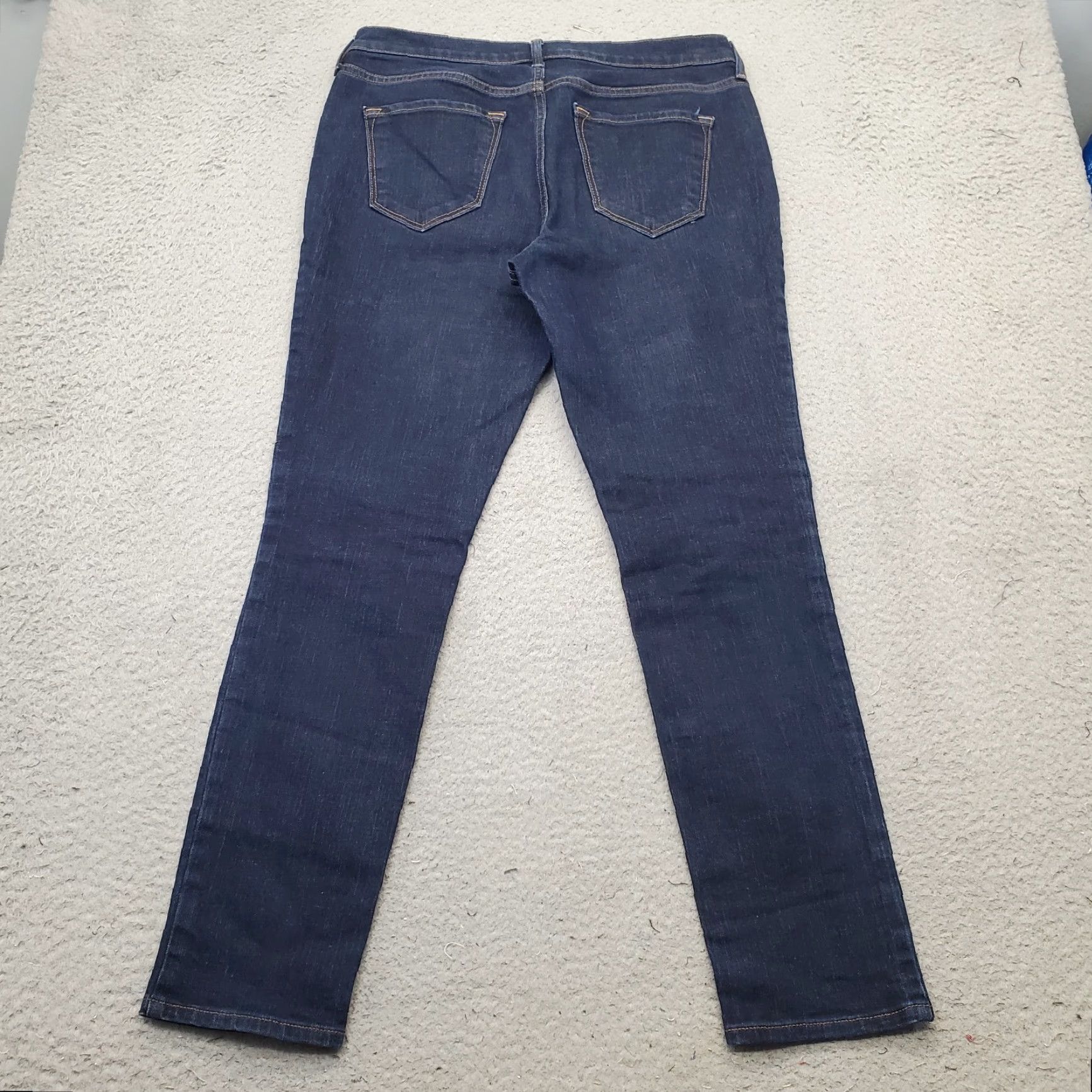 Old Navy Old Navy Jeans Womens 8P Petite Blue Denim Mid-Rise Skinny Leg Shirt? Size 30" / US 8 / IT 44 - 2 Thumbnail