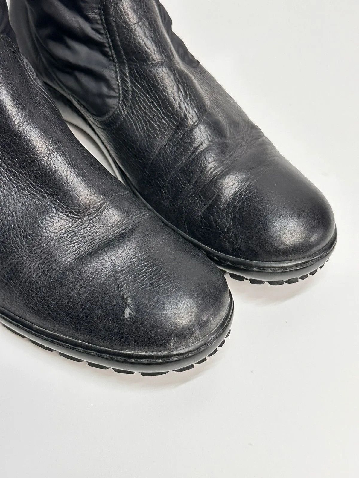 A.S.98 WOW😻Leather Boots High Goa Vintage A.S.98 Style Size US 7 / EU 40 - 9 Thumbnail
