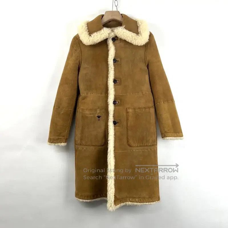 Dior Dior Multicolor Wool Mid-Length Coat for Women . Size M / US 6-8 / IT 42-44 - 4 Thumbnail
