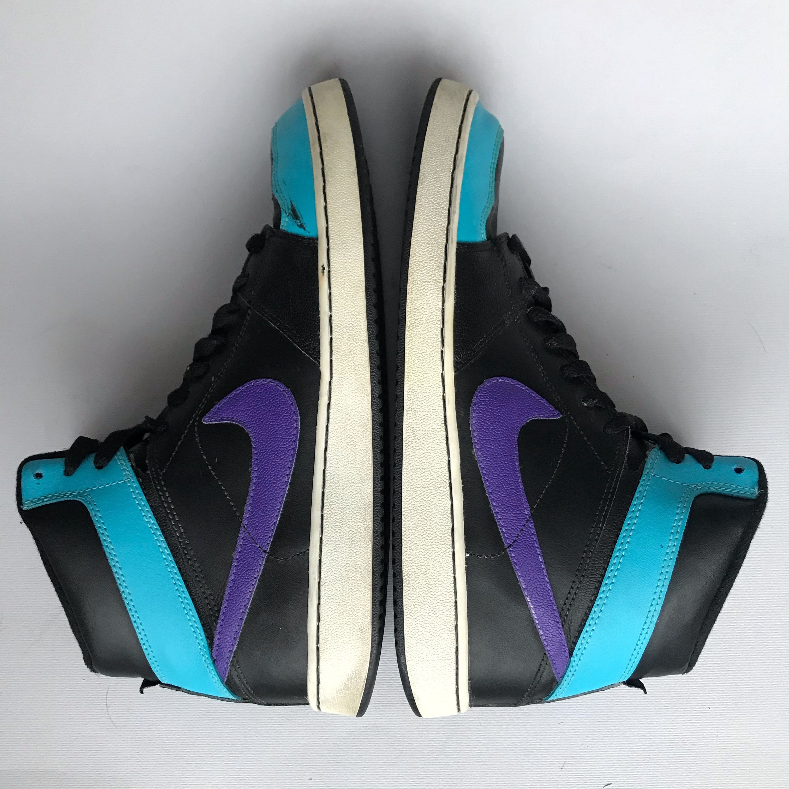 Nike VINTAGE Y2K NIKE BACKBOARD HIGH TOP SNEAKERS 395558-014 Size US 9 / EU 42 - 5 Thumbnail