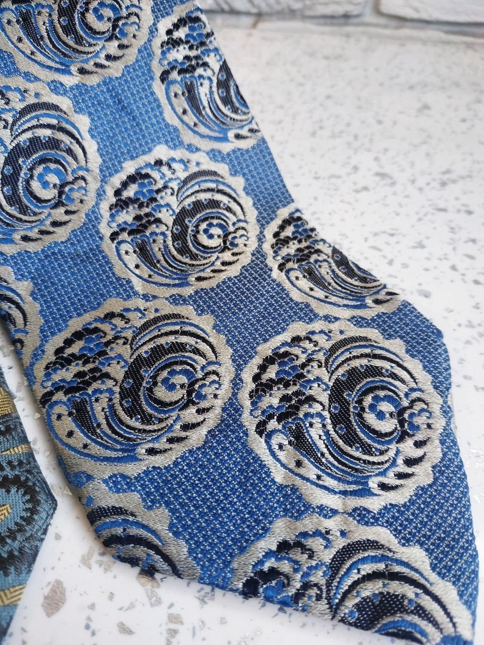 Versace Vintage Gianni Versace Silk Jacquard Ties Size ONE SIZE - 11 Thumbnail