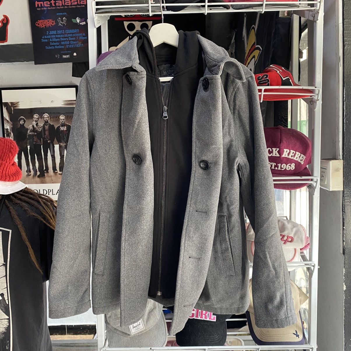 In The Attic Very rare❗️In The Attic Hoodie Peacoat Jackets Size US M / EU 48-50 / 2 - 3 Thumbnail