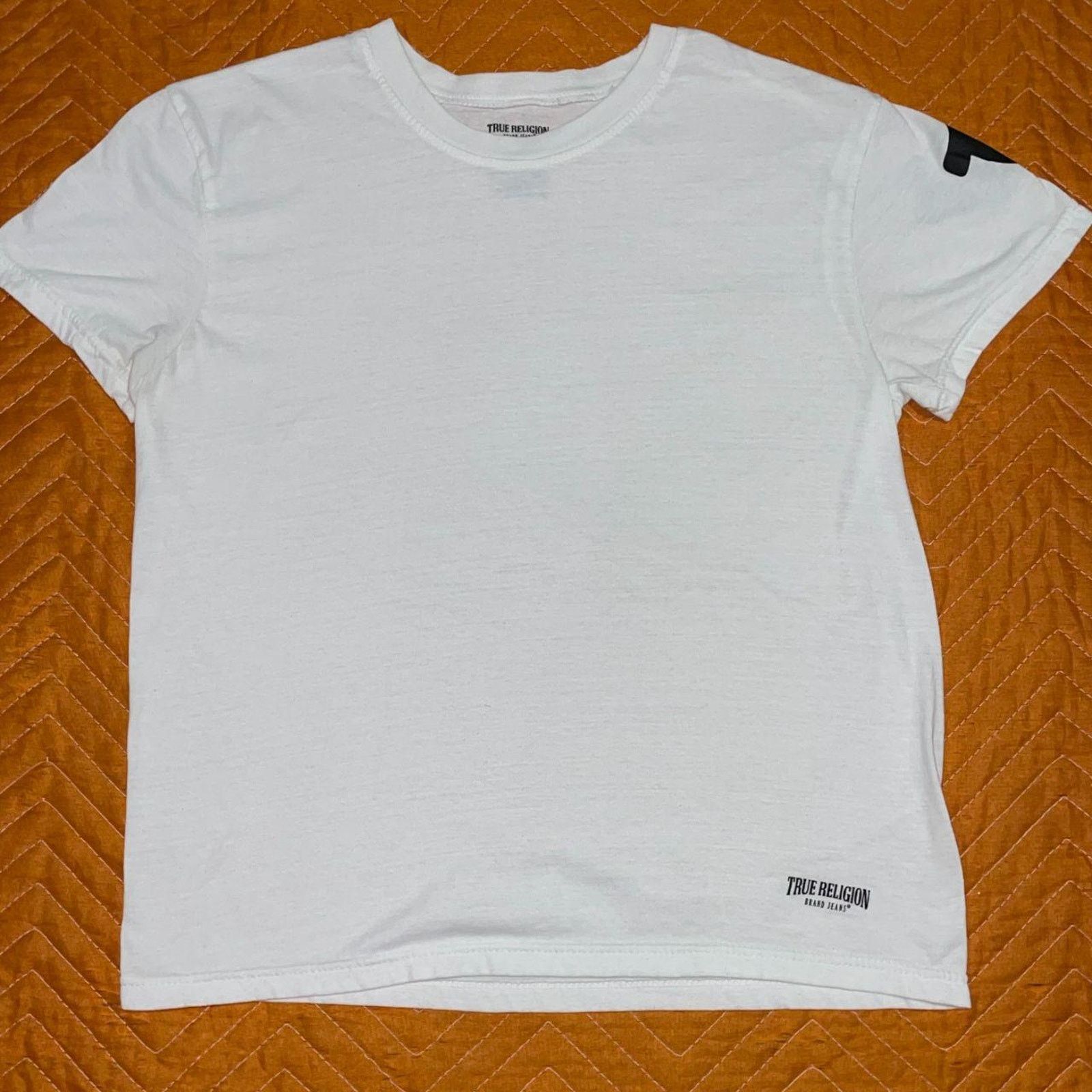 True Religion True Religion White T-Shirt Size US M / EU 48-50 / 2 - 1 Thumbnail