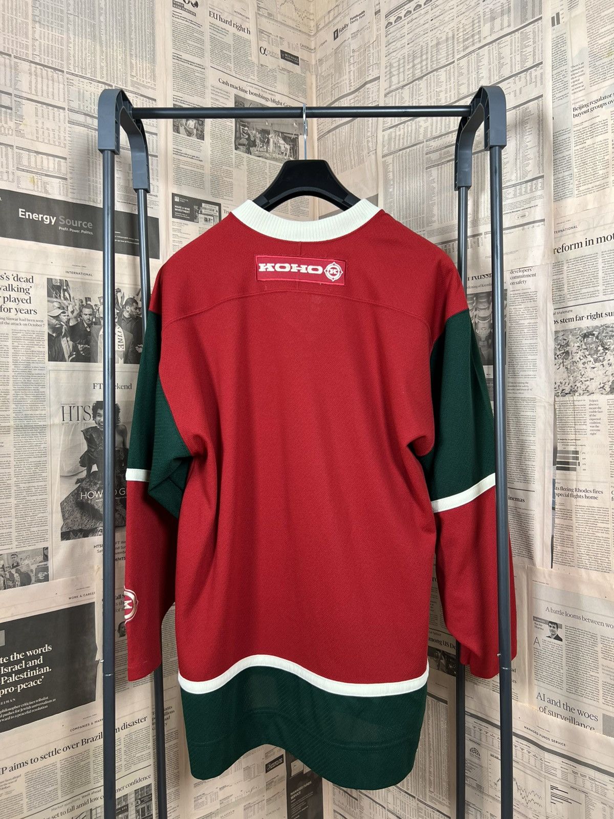 Koho KOHO Minnesota Wild Jersey Size US XL / EU 56 / 4 - 2 Thumbnail