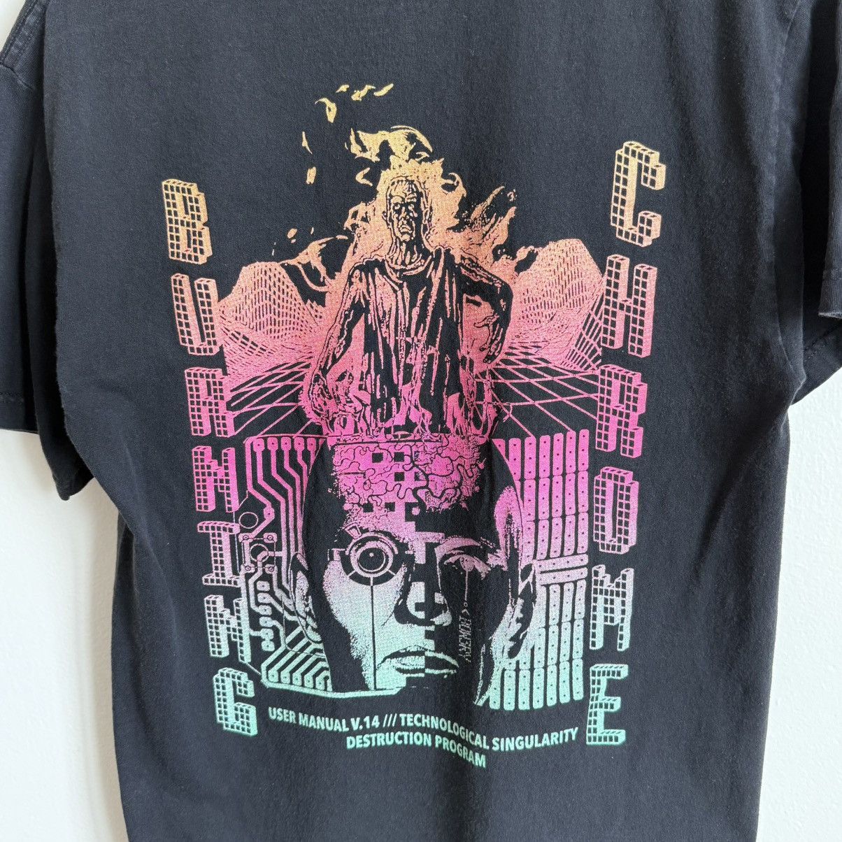 Other BOW3RY Burning Chrome T-Shirt Cyberpunk Techwear Graphic Size US M / EU 48-50 / 2 - 8 Thumbnail