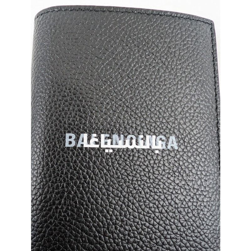 Balenciaga o1rshd1 Size: OS / Case Vertical Bifolded Wallet Black/White Size ONE SIZE - 3 Thumbnail