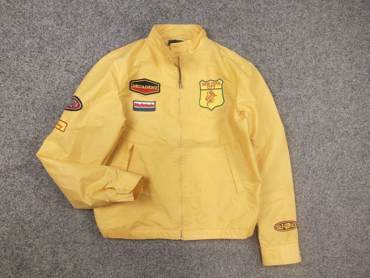 DKNY DKNY Vintage Donna Karan New York Yellow Windbreaker Jacket Size US M / EU 48-50 / 2 - 1 Thumbnail