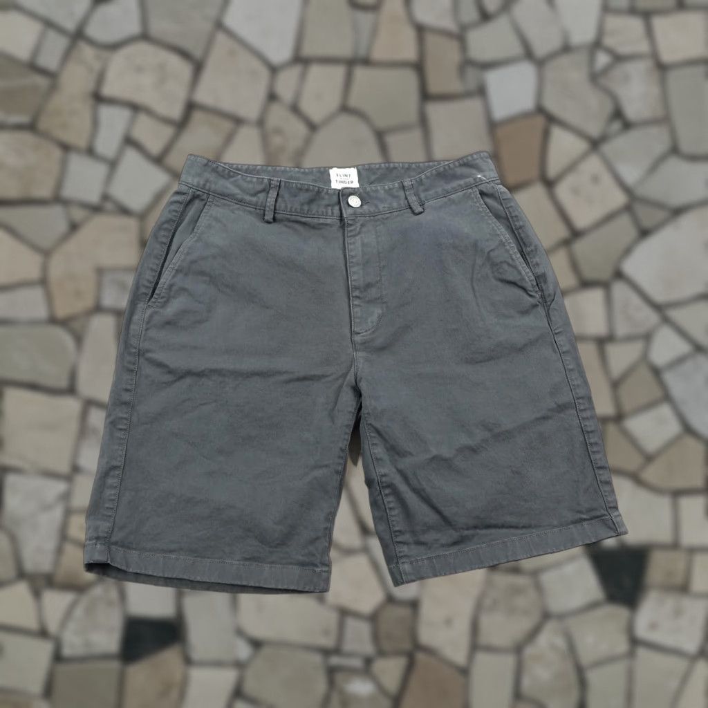 Flint And Tinder Flint and Tinder Shorts Mens 31 Gray Chino Utility Twill Casual Outdoors Work Pants Size US 31 - 1 Thumbnail