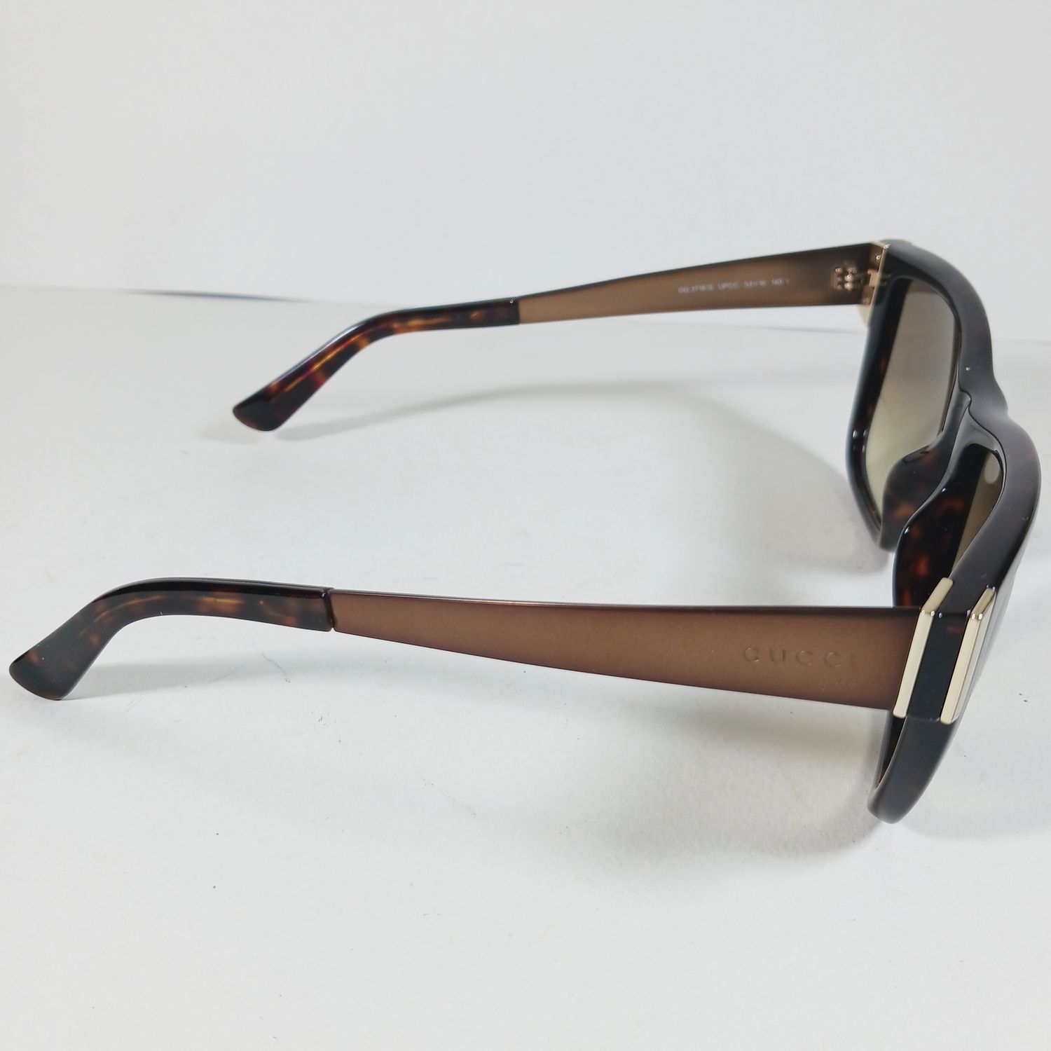 Gucci Gucci GG 3718/S Tortoise Metal Gradient Sunglasses Italy Size ONE SIZE - 5 Thumbnail